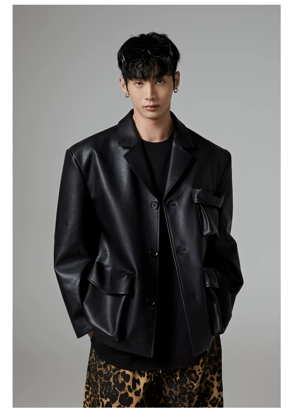 Midnight Vault Padded Pocket Blazer