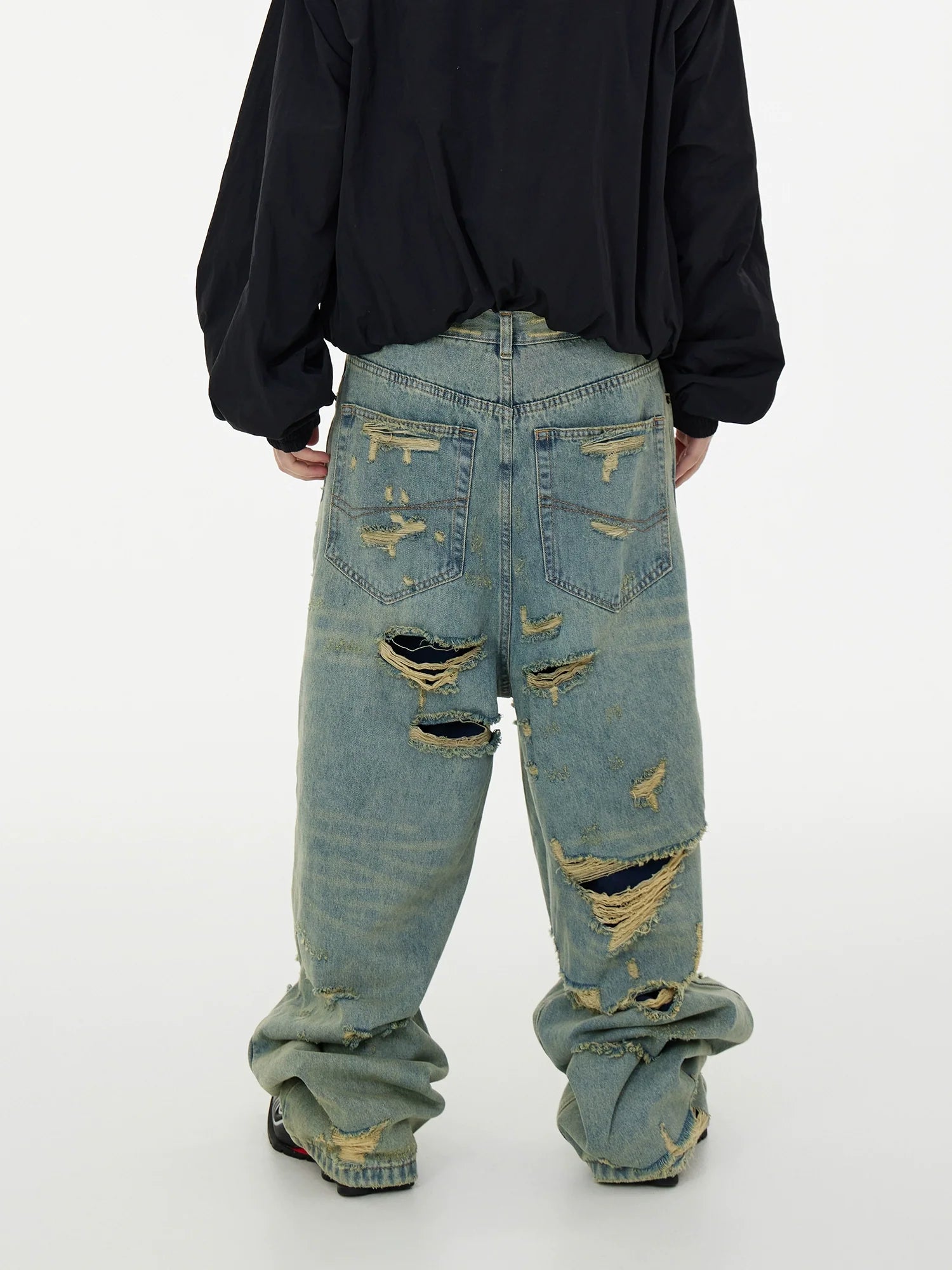 Extreme Destroyed Vintage Baggy Jeans