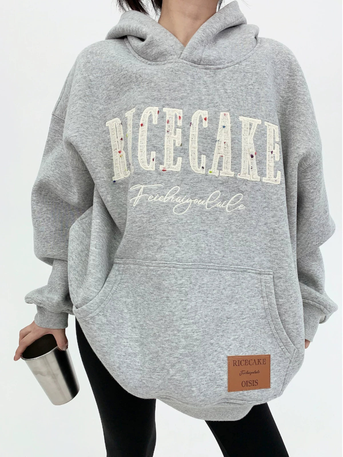 Oversize Bubble Logo Hoodie