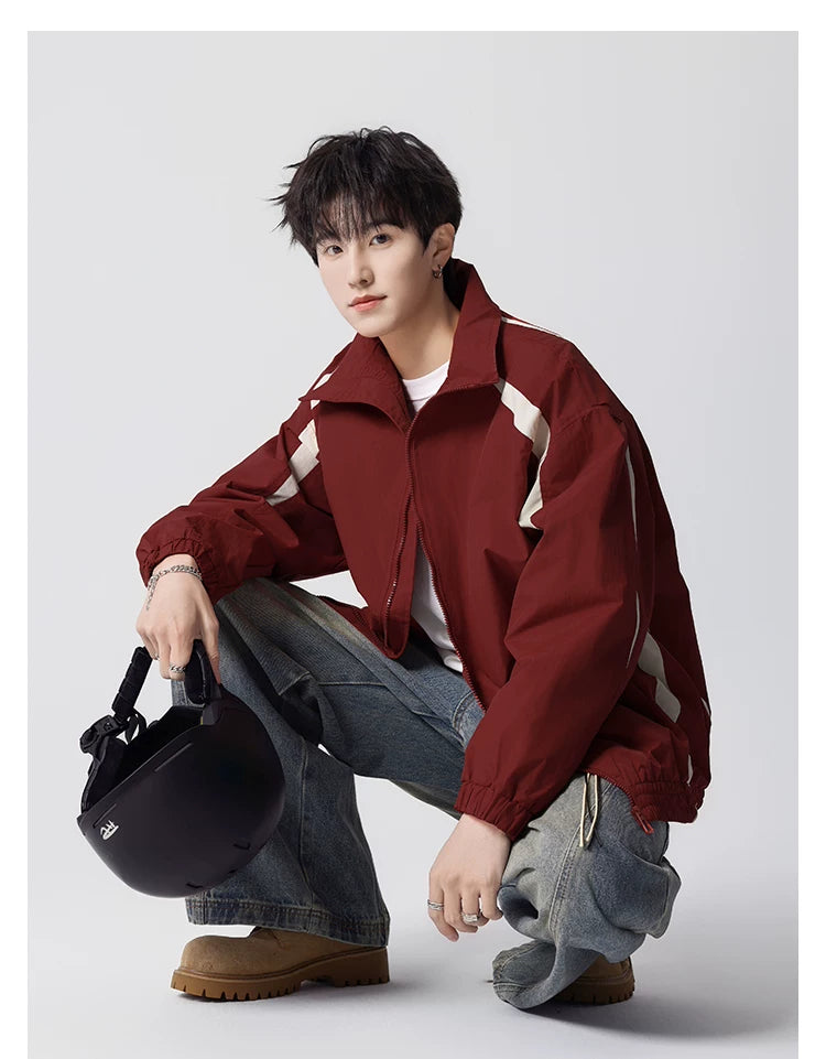 Streak Track Windbreaker