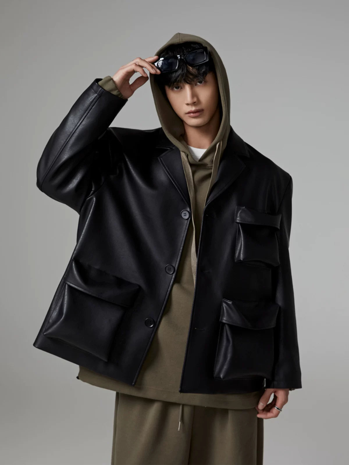 Midnight Vault Padded Pocket Blazer