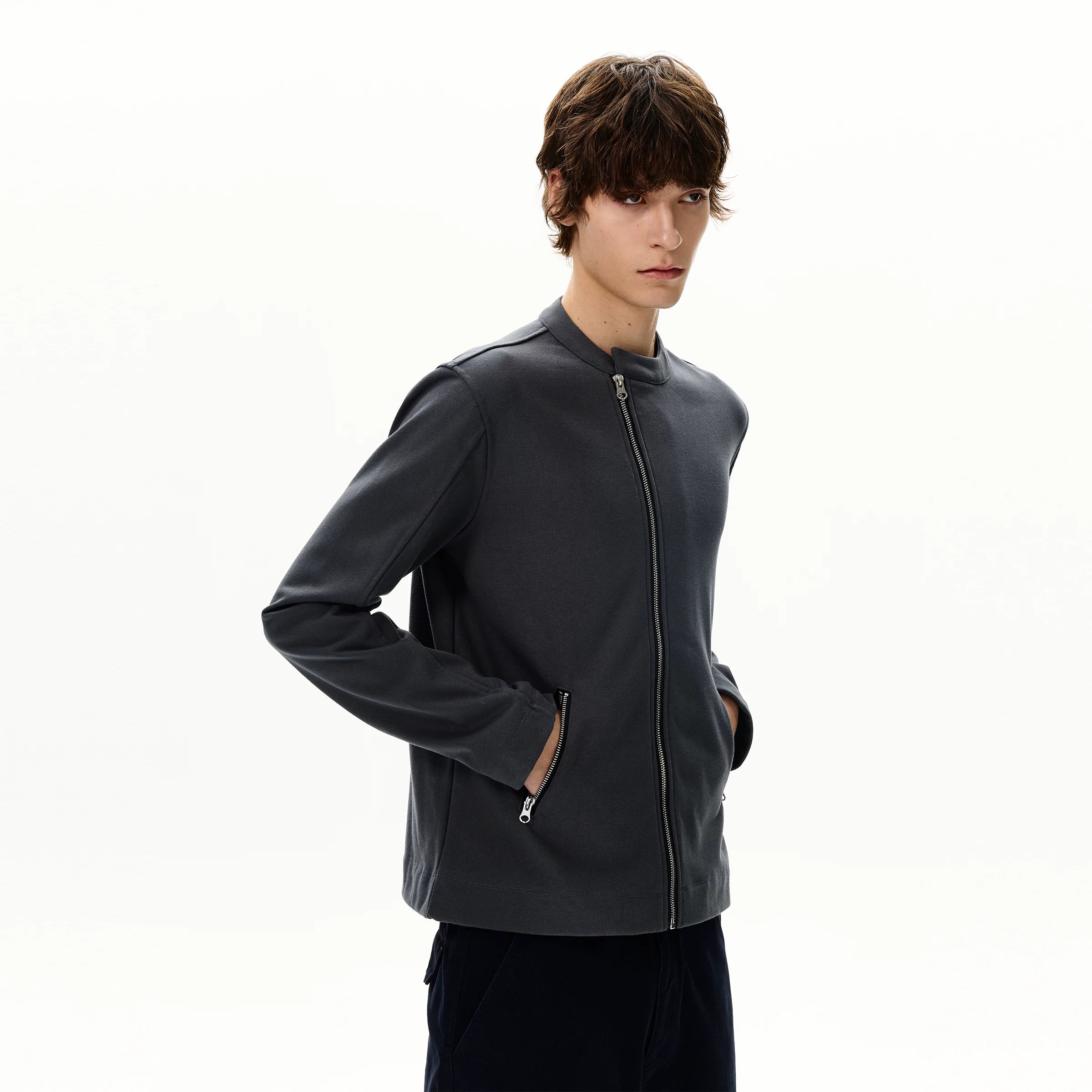 MonoRail Zip-Front Minimal Track Jacket