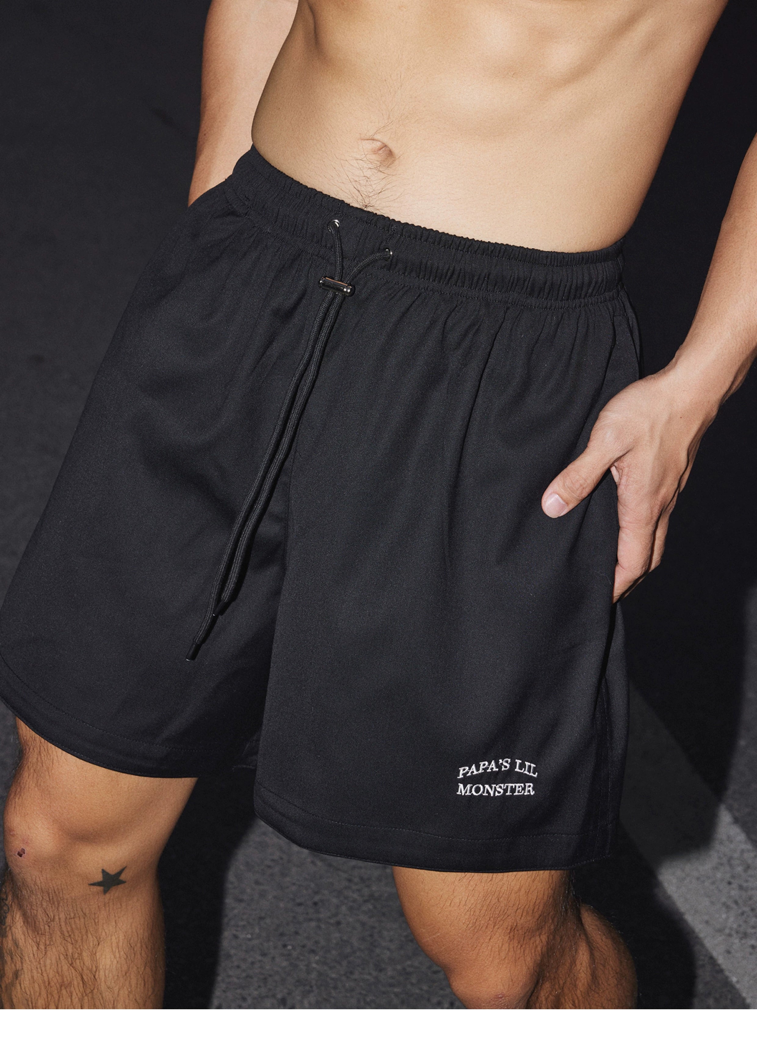 Elastic Waist Shorts
