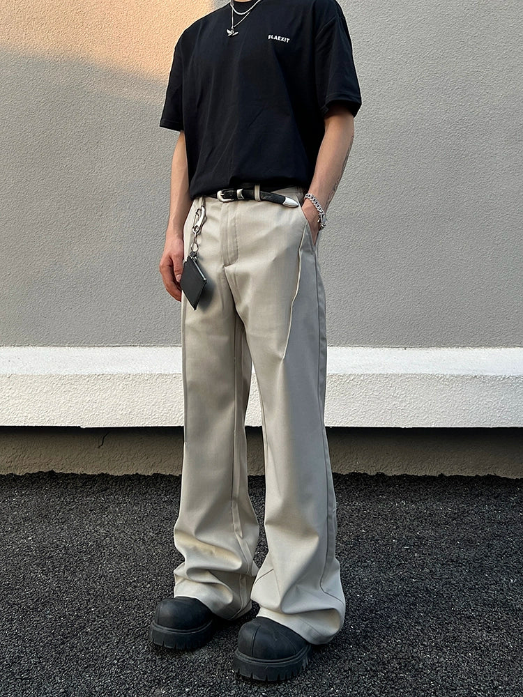 Sand Drift Wide-Leg Trousers