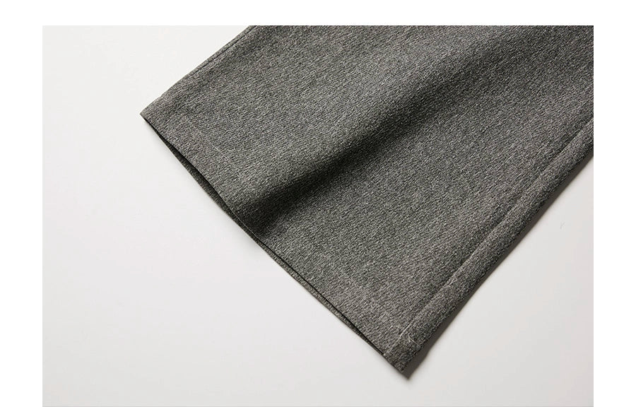 그레이 와이드 레그 수트 culottes