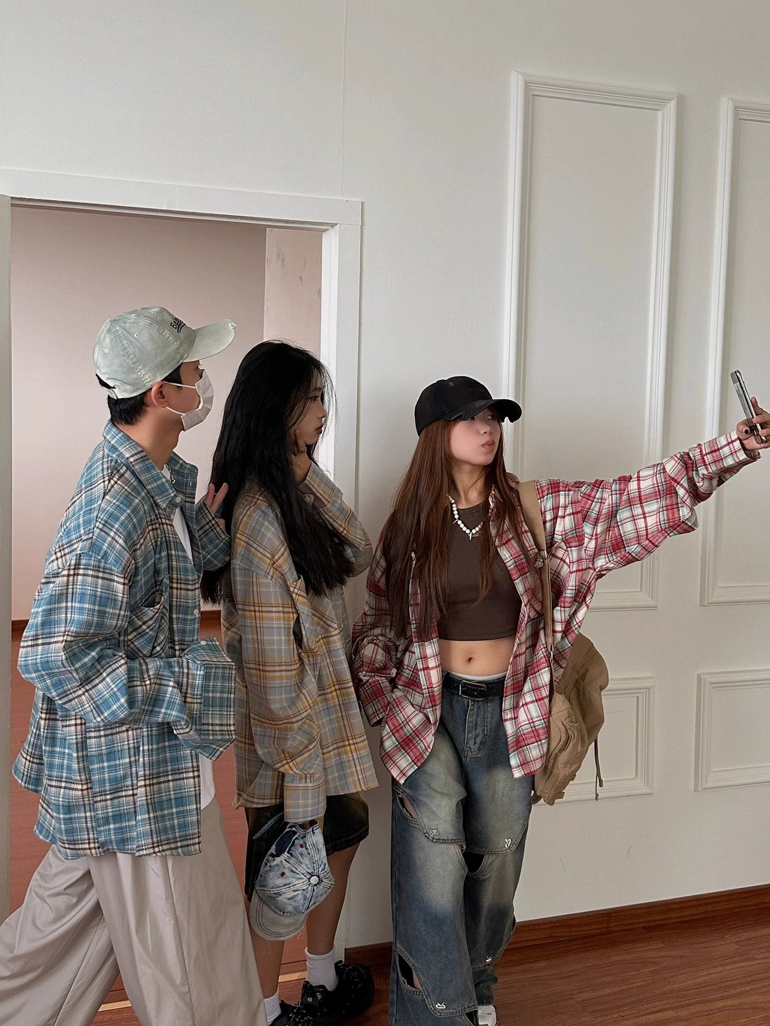 Plaid Casual Flannel Shirt