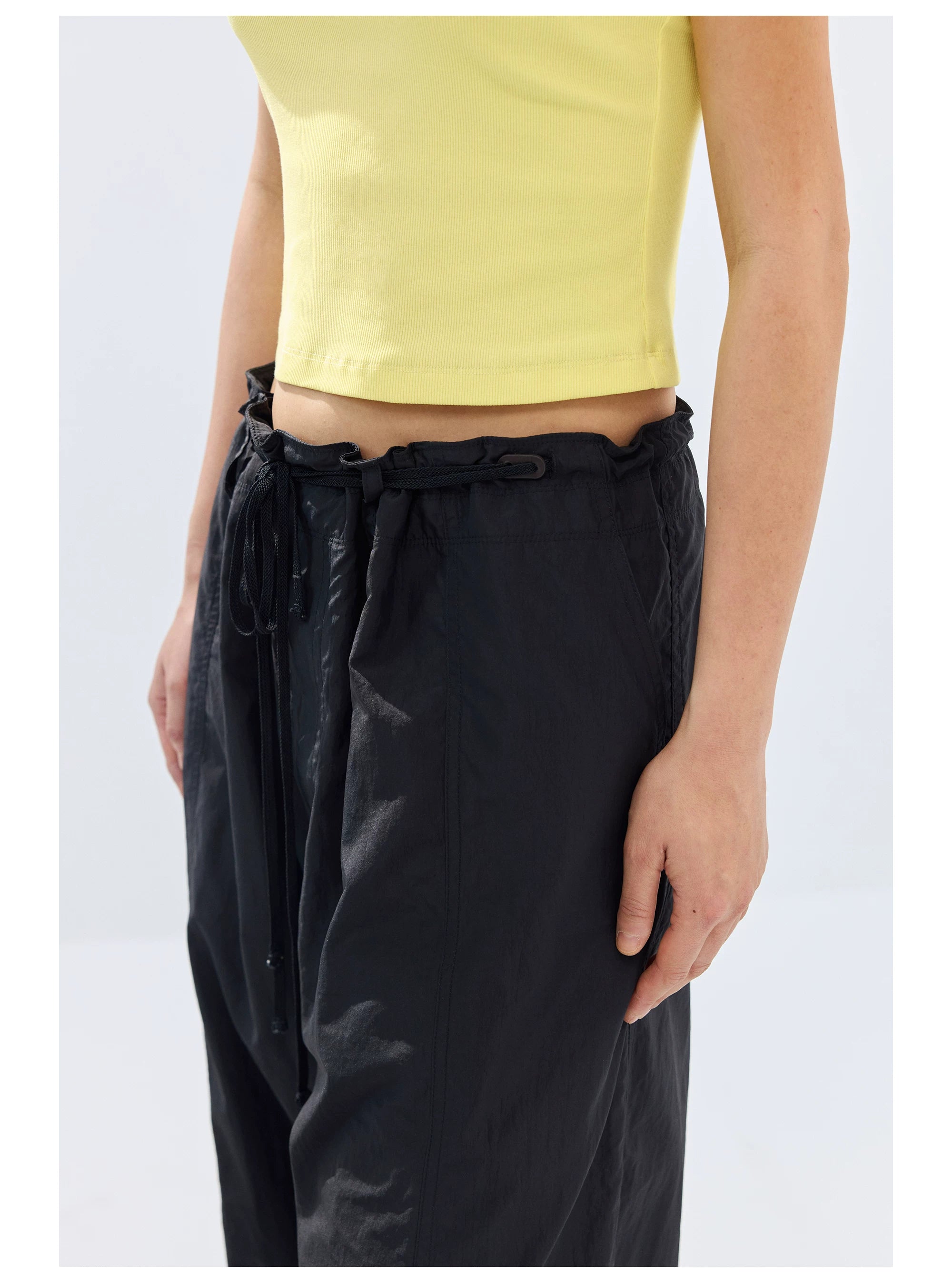 Paperbag Waist Drawstring Pants