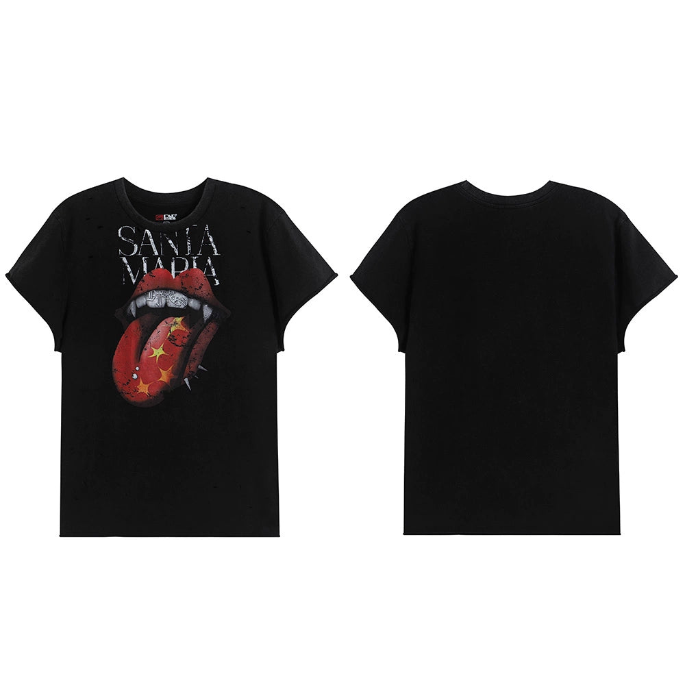 Vampire Tongue Graphic Tee