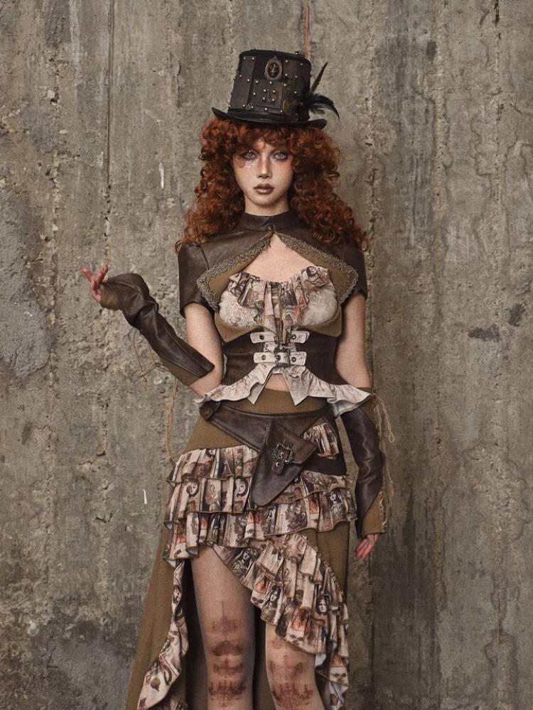 Manga de encaje vintage