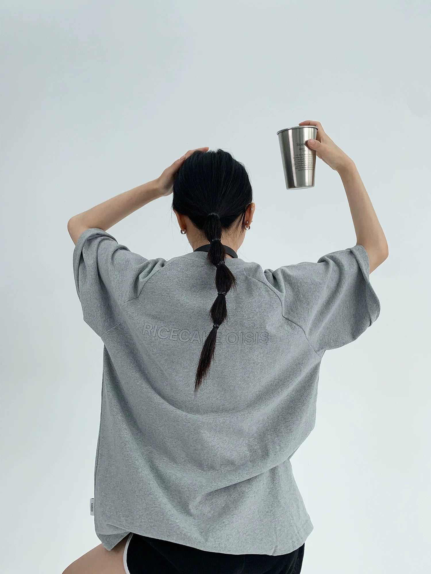 Frosted Logo Heather Tee