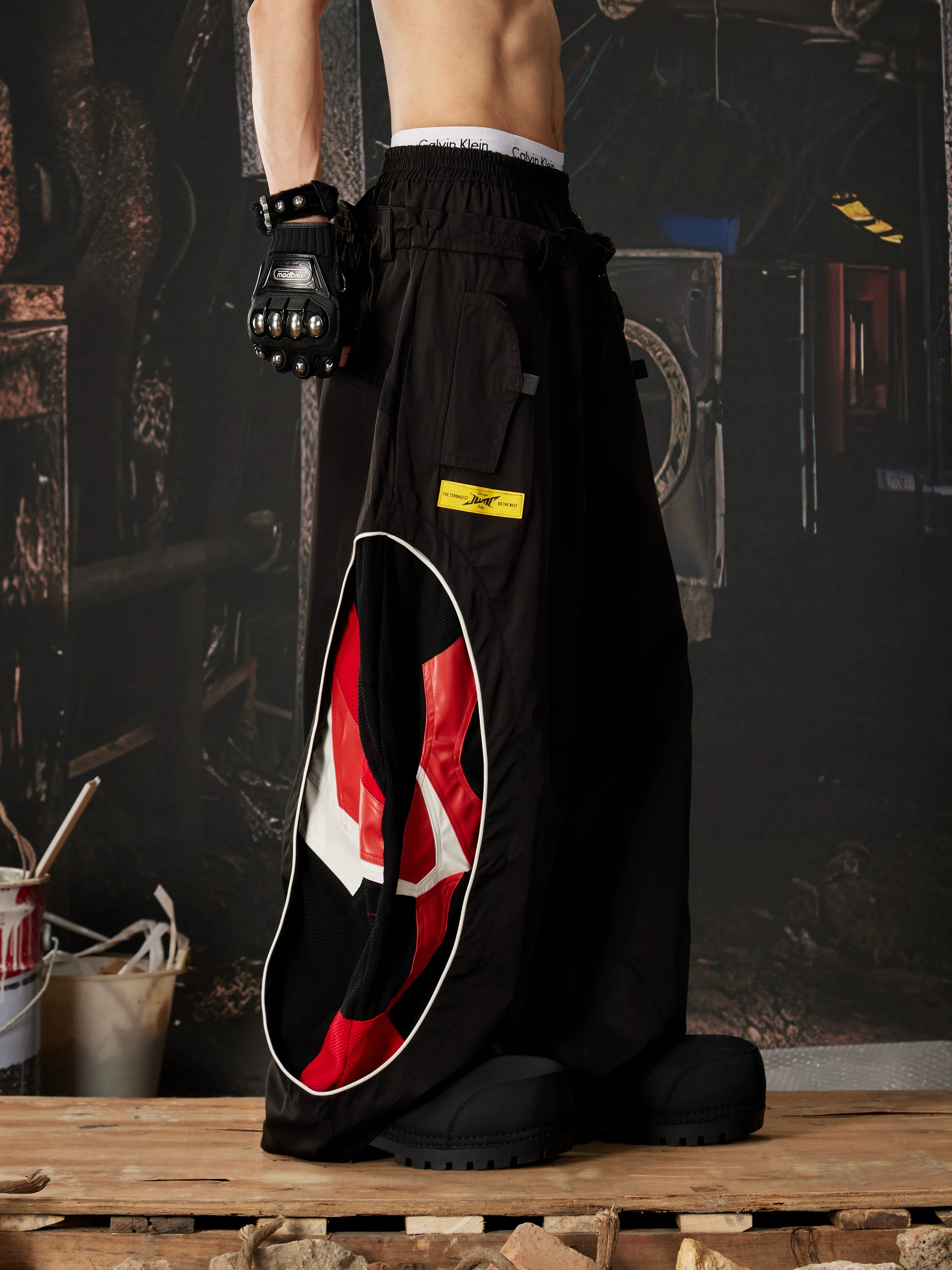 Razorflare Red Turbo Track Pants