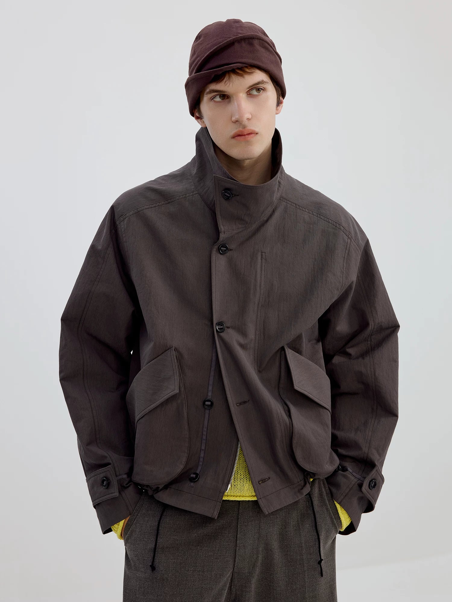 Driftshade Cropped Utility Jacket