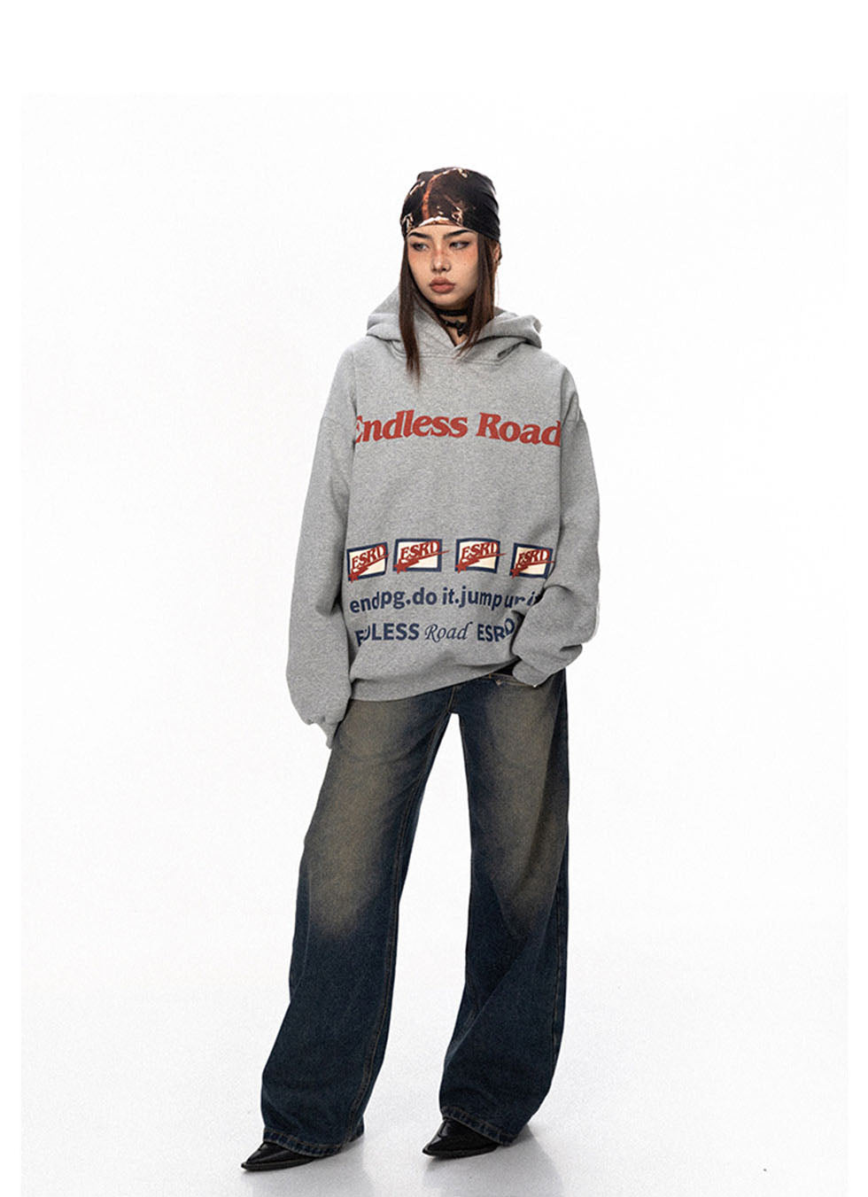 Vintage Vision Hooded Sweatshirt - chiclara