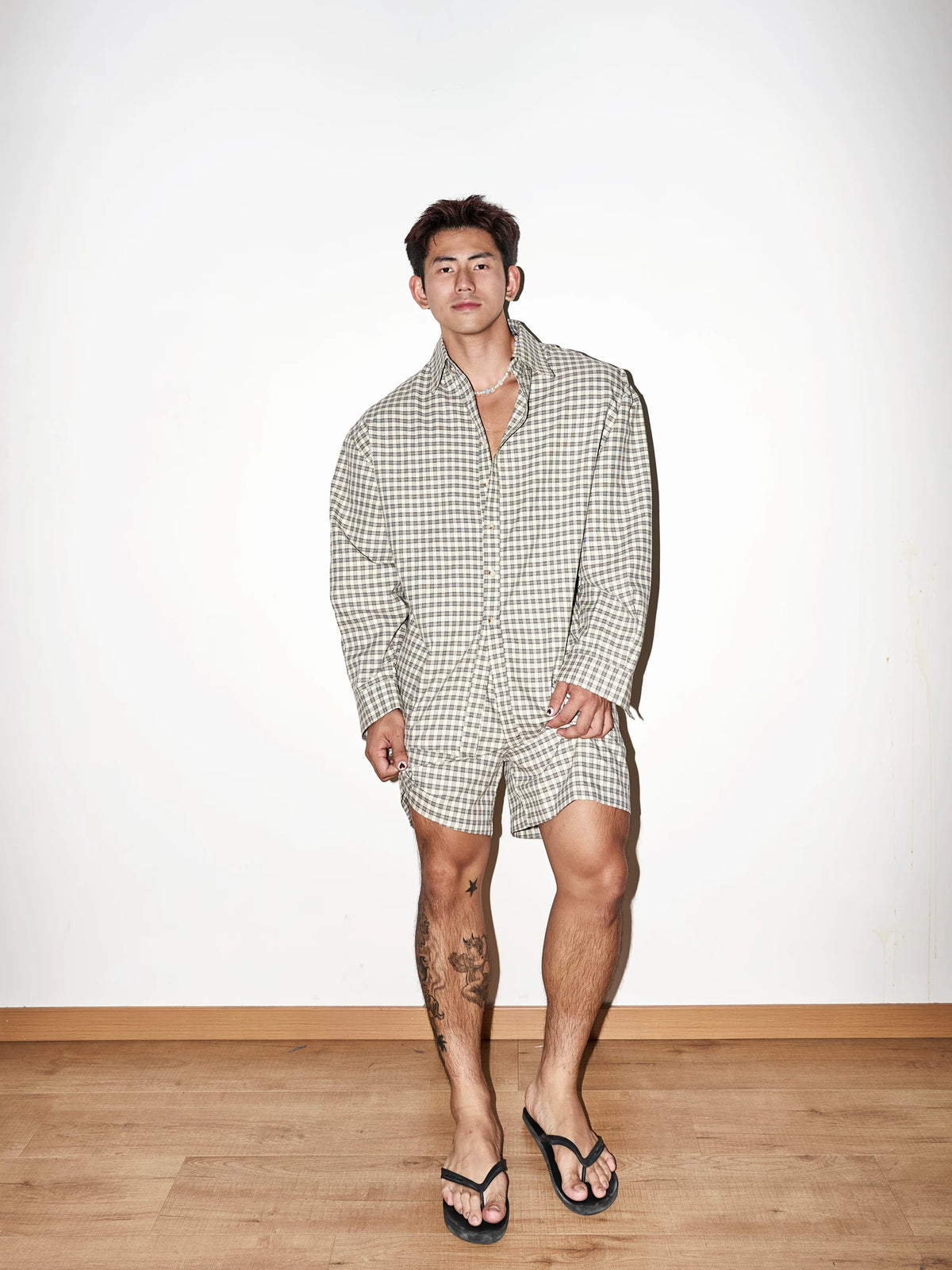 Heritage Check Relaxed Button-Up Shirt