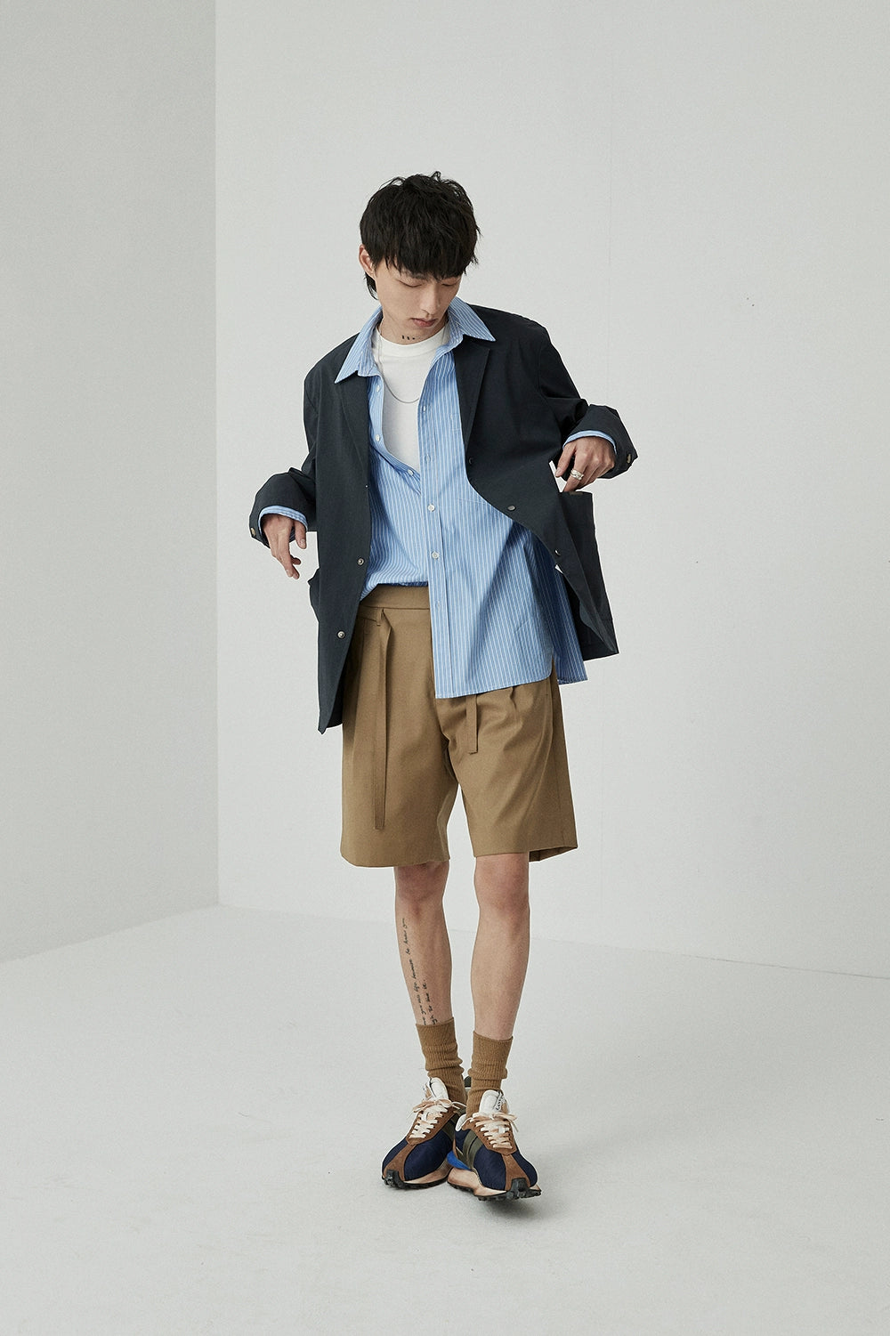 Pantalones cortos de un solo plato