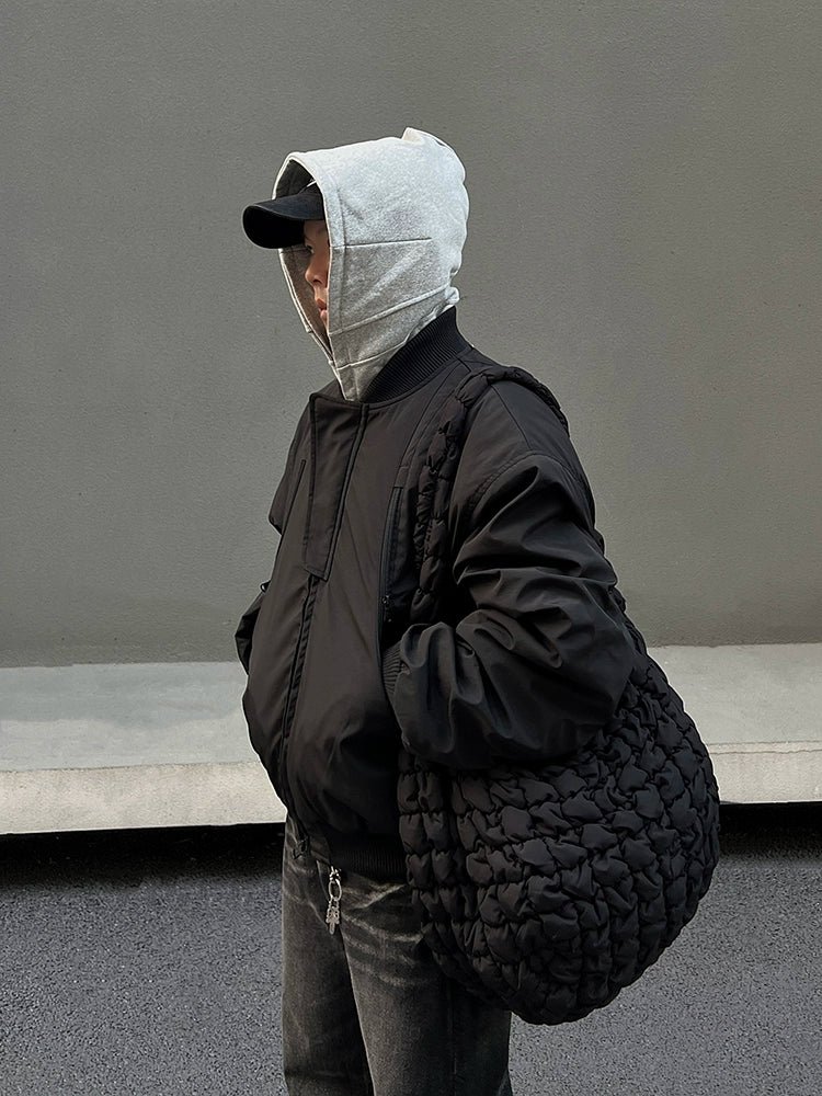 Shadow Relay Utility Bomber Jacket