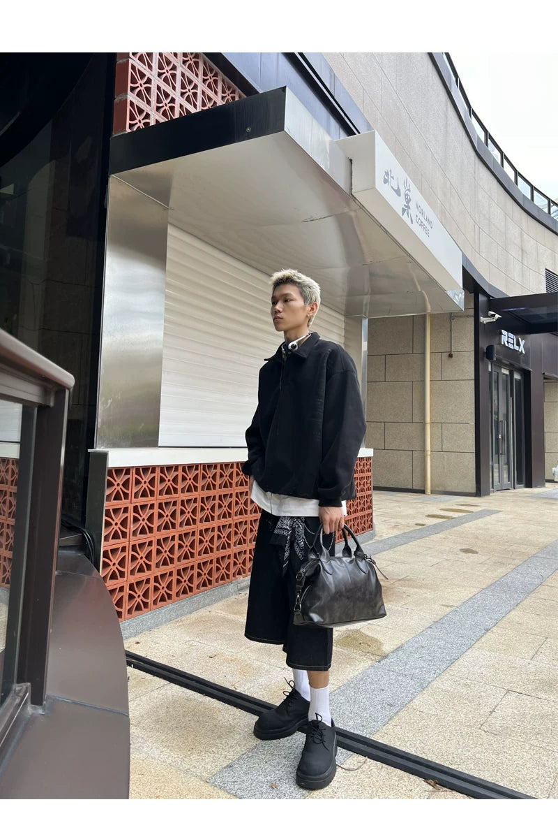 Midnight Transit Leather Weekender