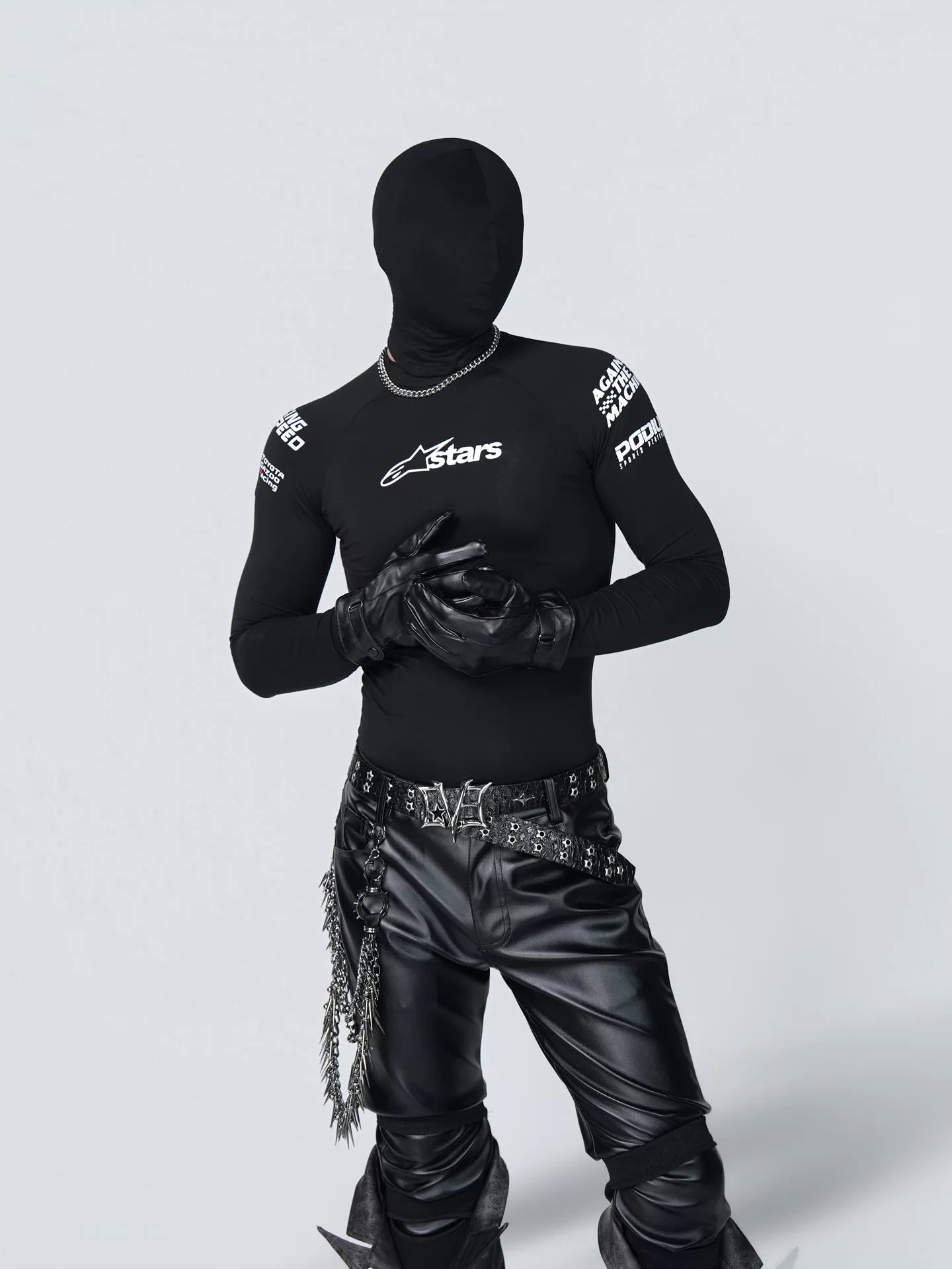Astroline Black Apex Racing Baselayer Tee