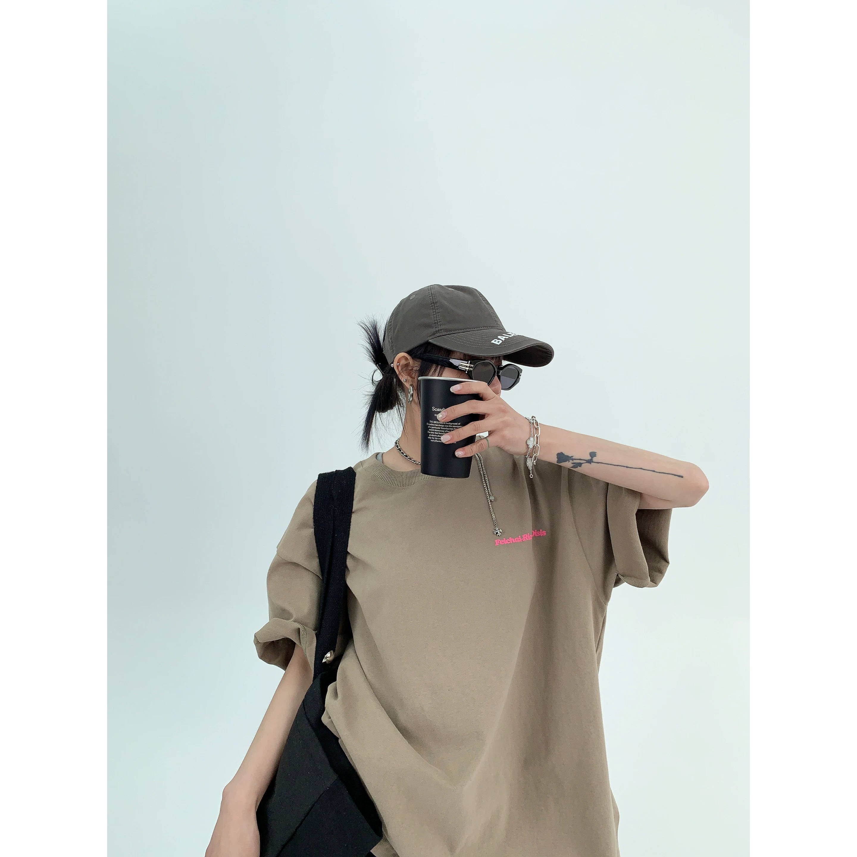 Better Late Neon Script Tee