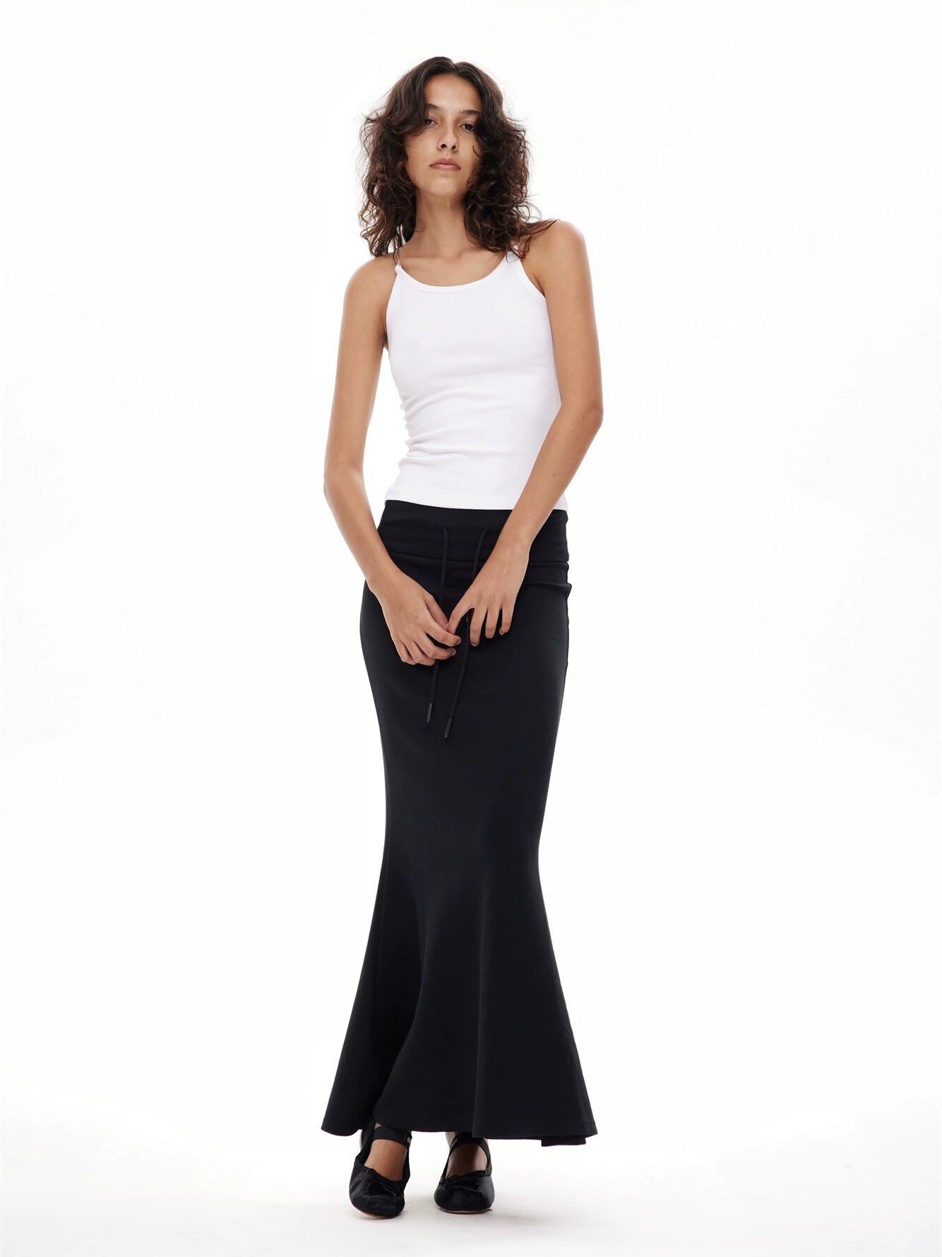 Falda larga de sirena sirena