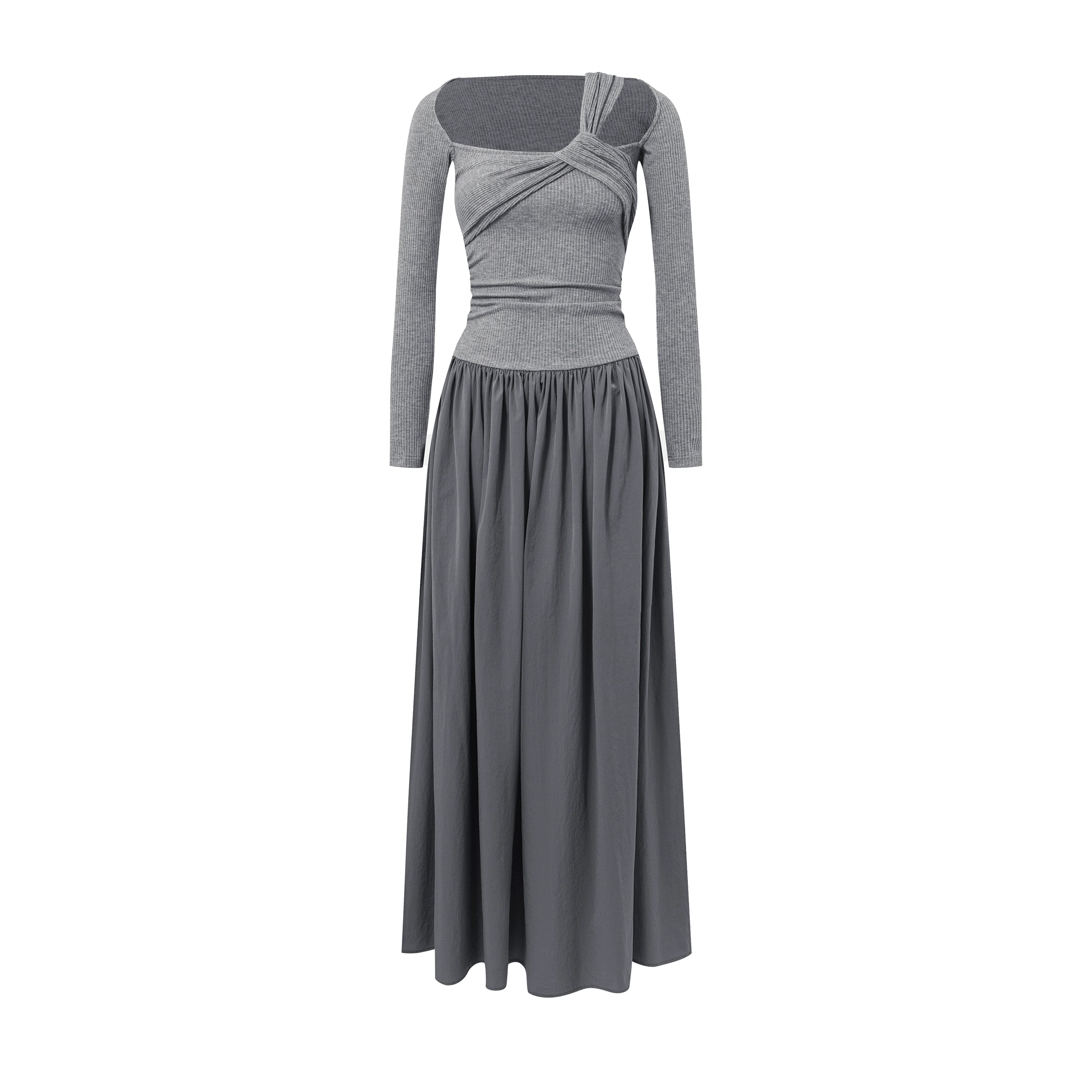 Cloud Twist Maxi Dress