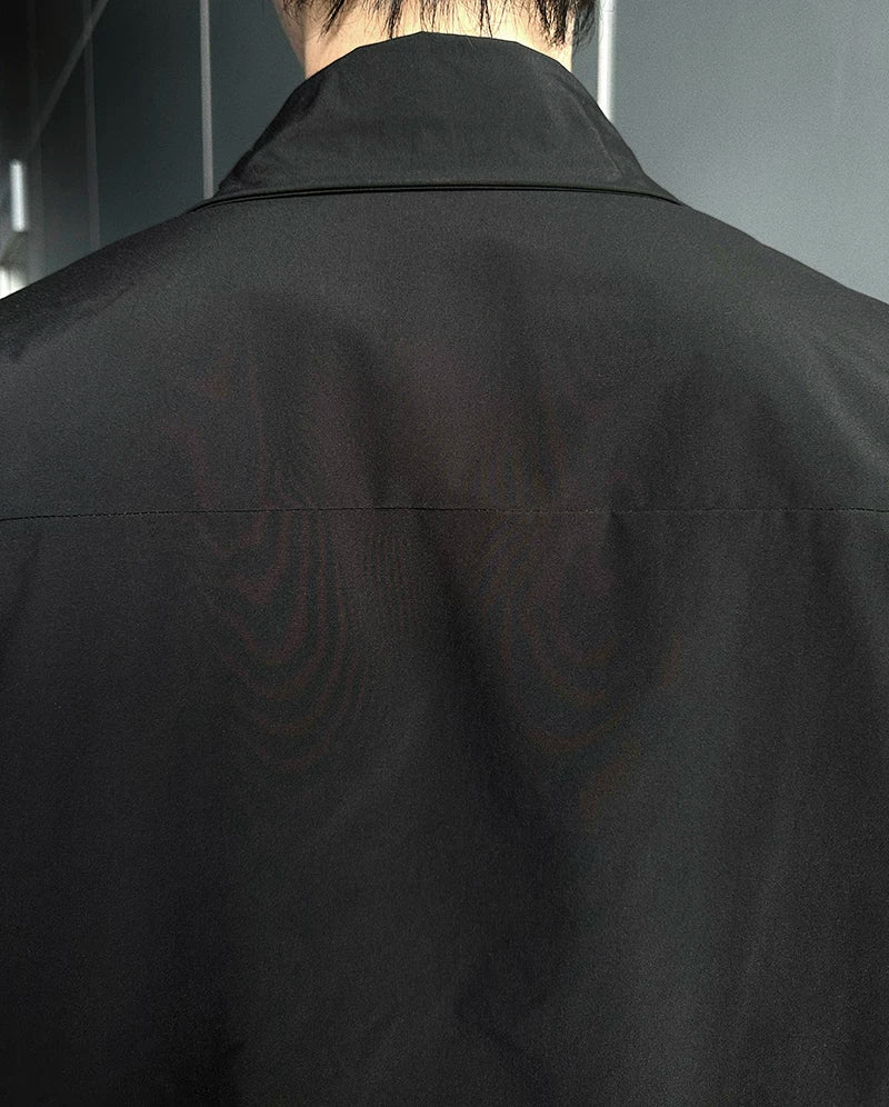 Circuit Sigil Spliced Poplin Shirt