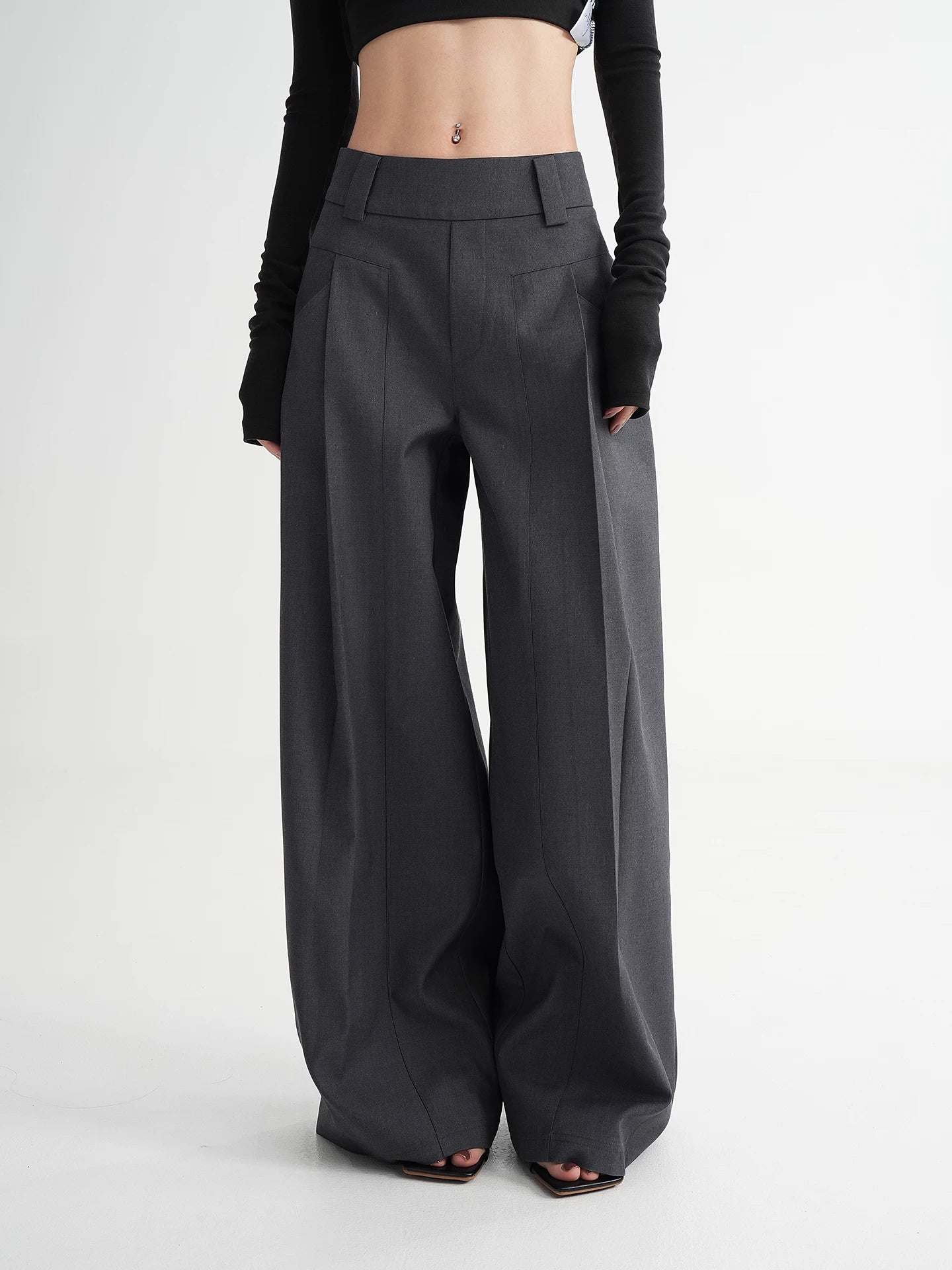 Aura High-Rise Tailored Pants