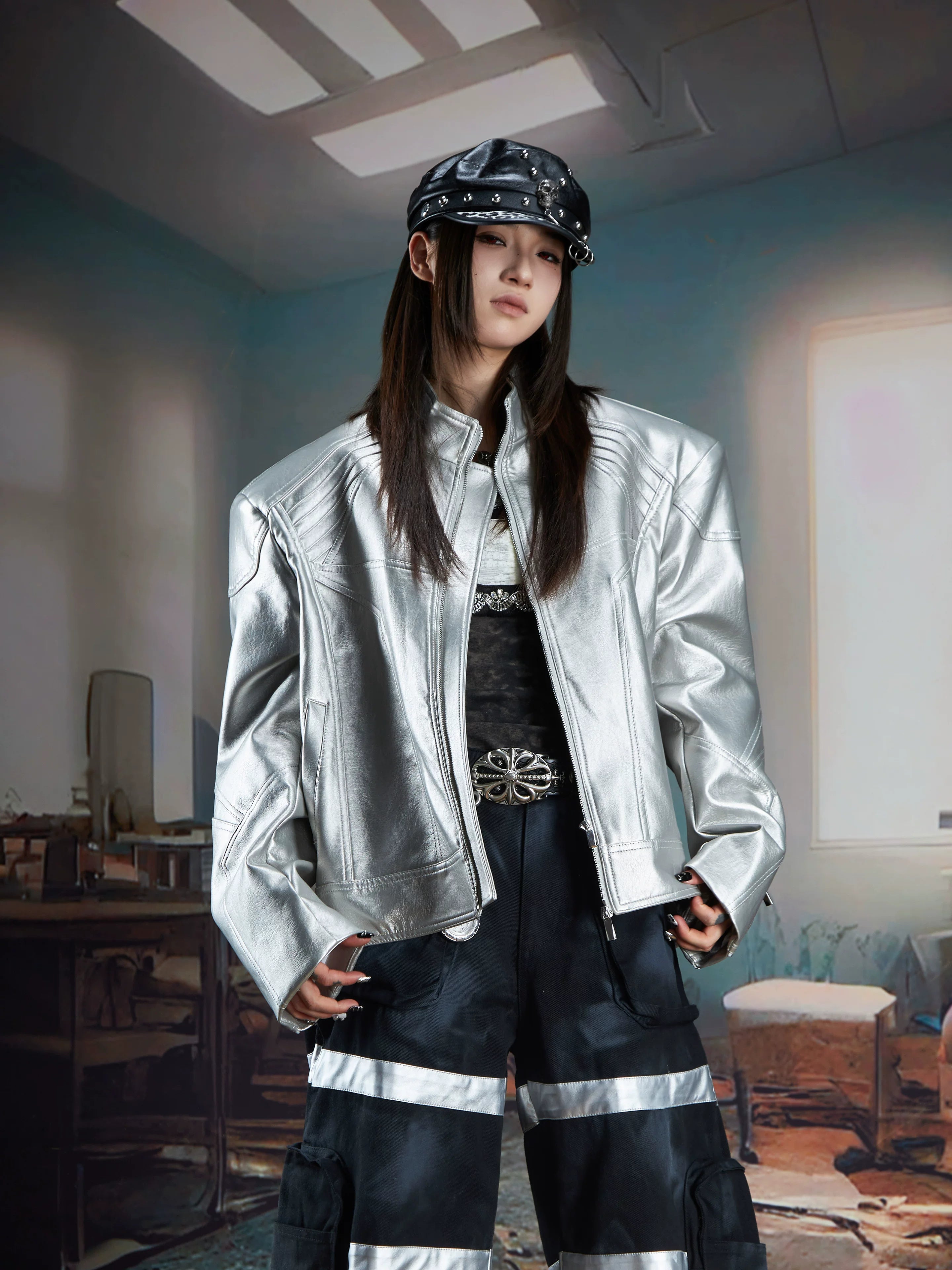 Nebula Spire Moto Jacket