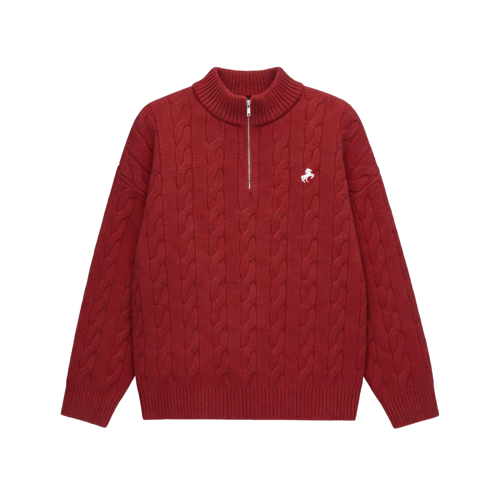 Sandline Cable Half‑Zip Sweater