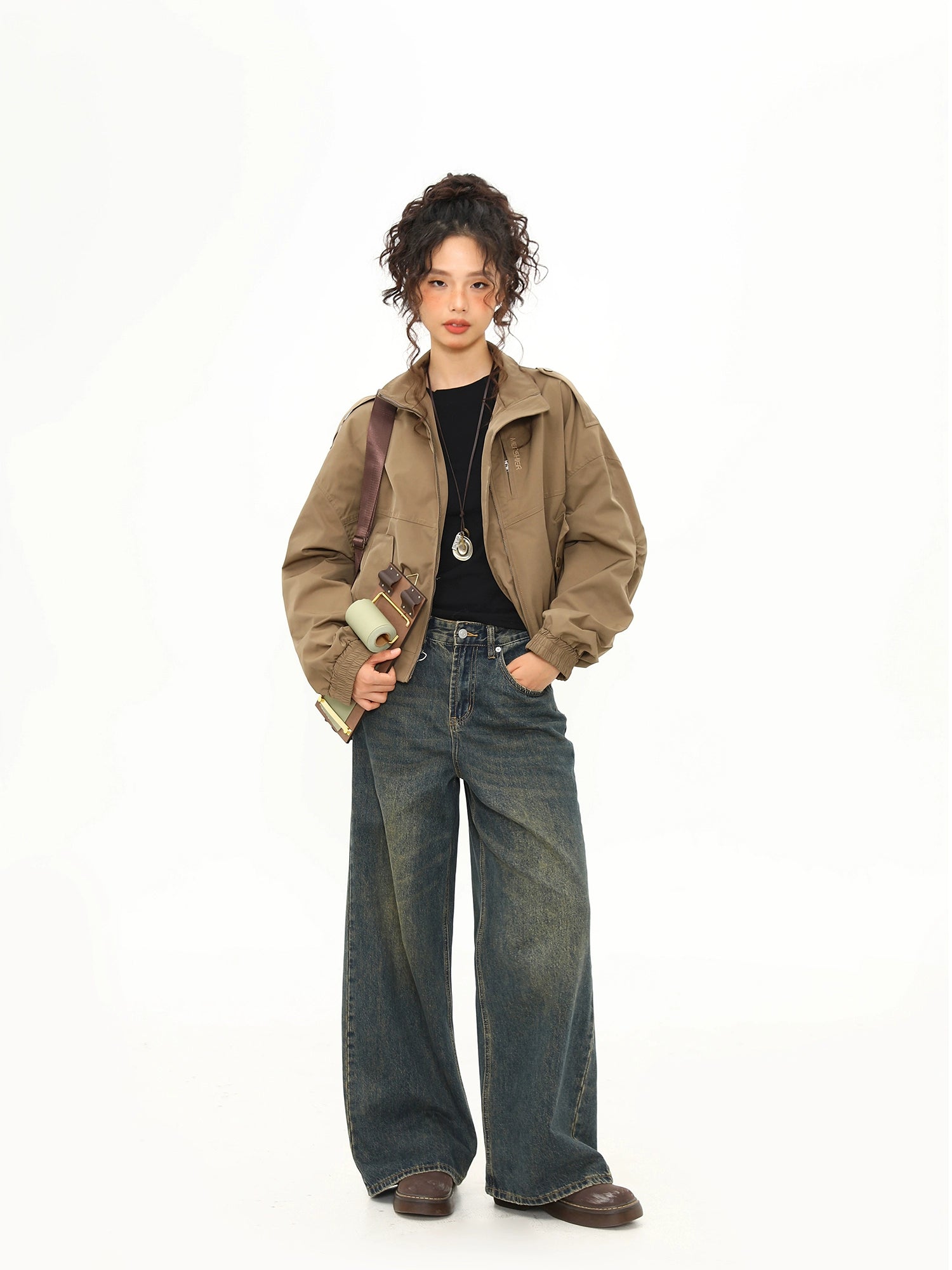 Sahara Scout Cropped Utility Jacket