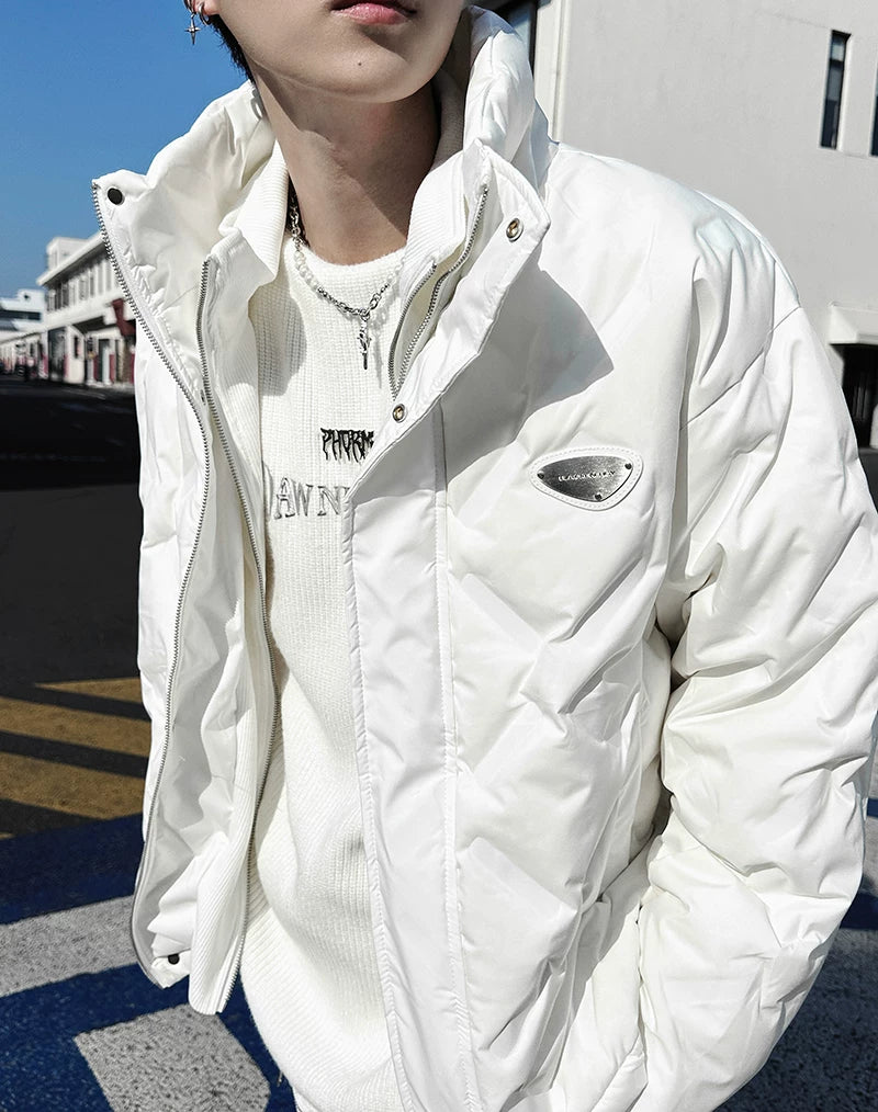 Arctic Prism Quilted Puffer Jacket