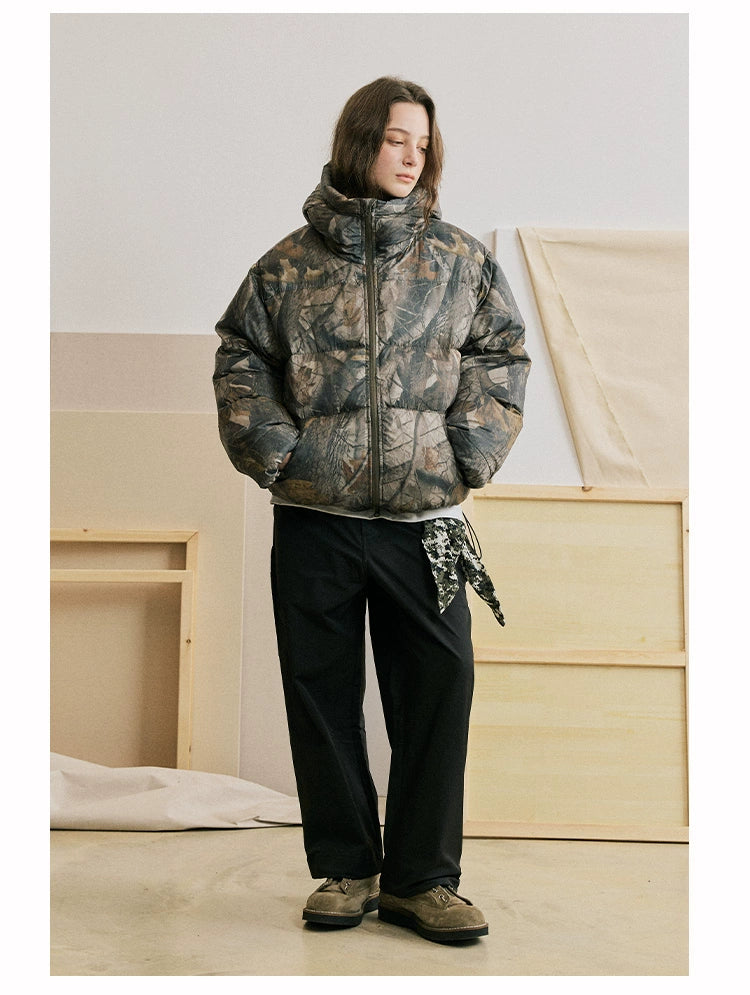 Retro Hooded Puffer Jacket