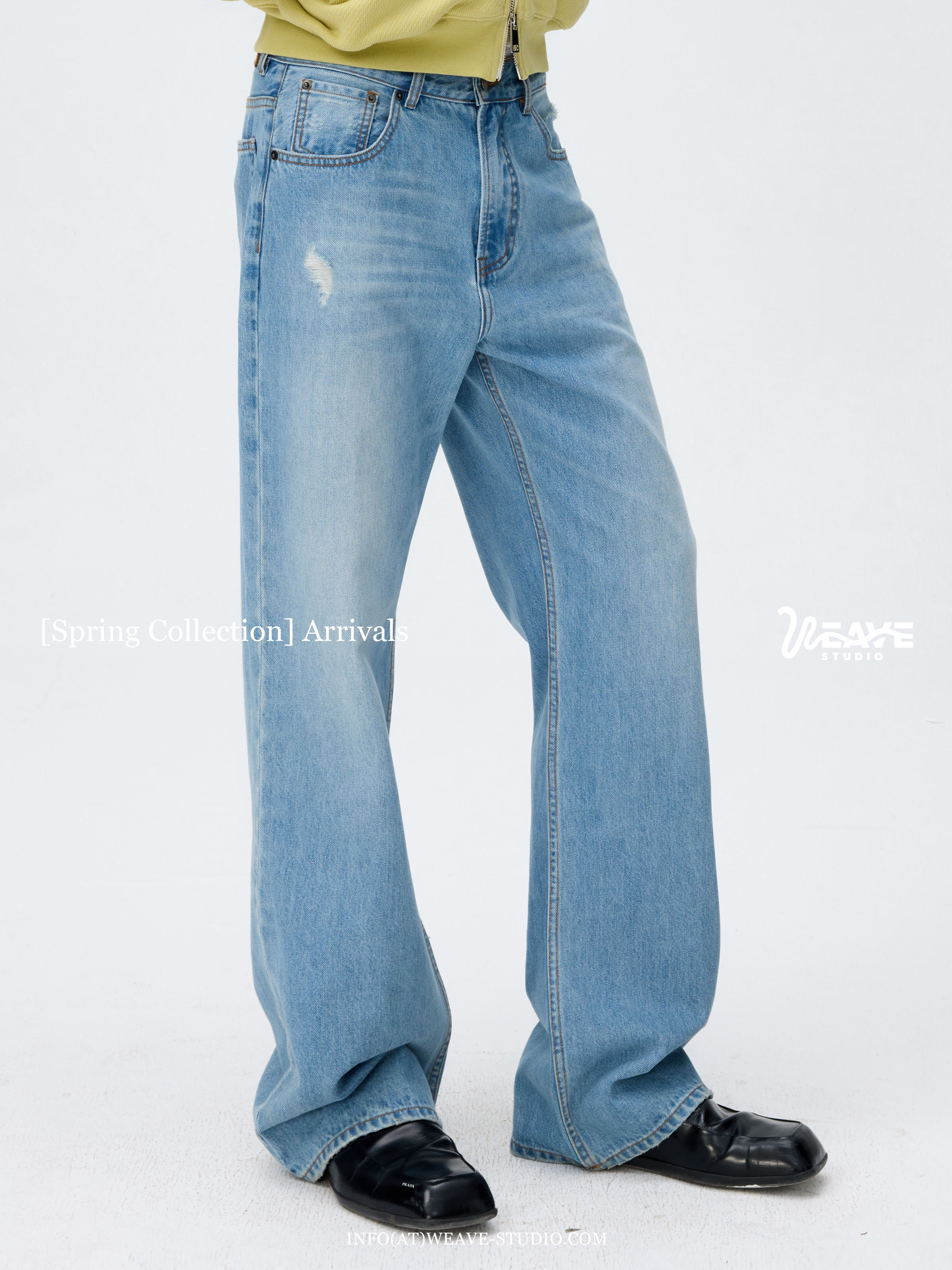 Skyfade Relaxed Bootcut Jeans