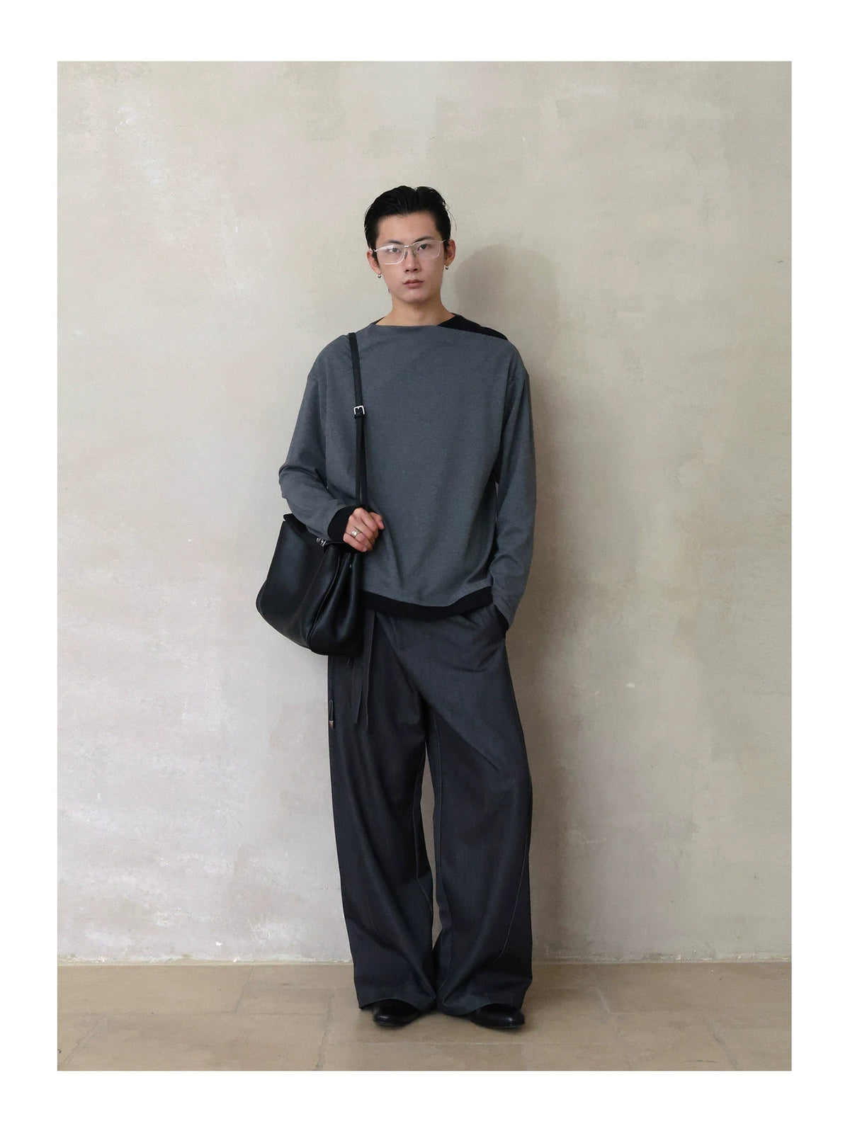 Nox Layered Crewneck Sweater