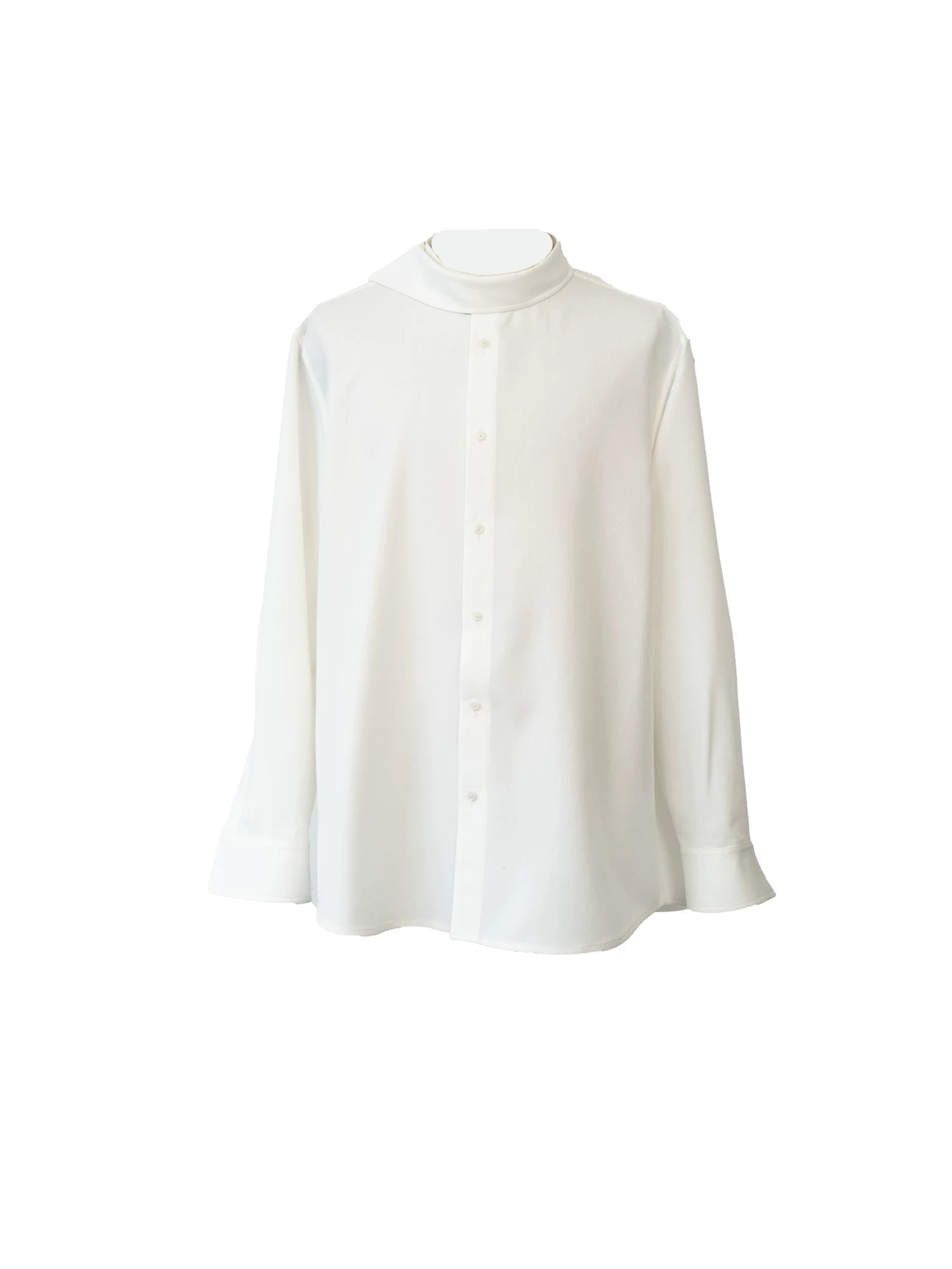 Ivory Halo Mock-Layer Shirt