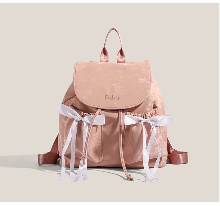 Velvet Ribbon Backpack