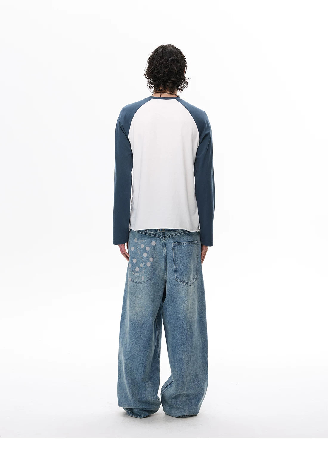 Faded Club Star Raglan Tee