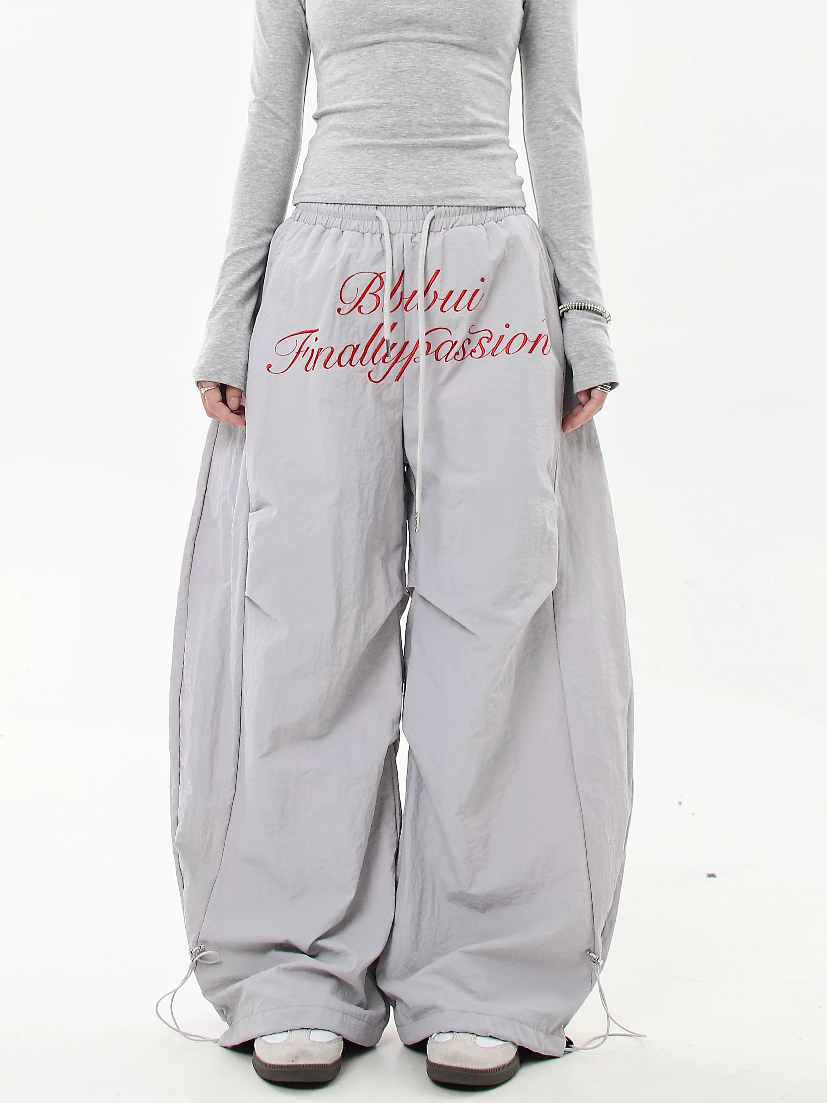 Scripted Devotion Parachute Pants