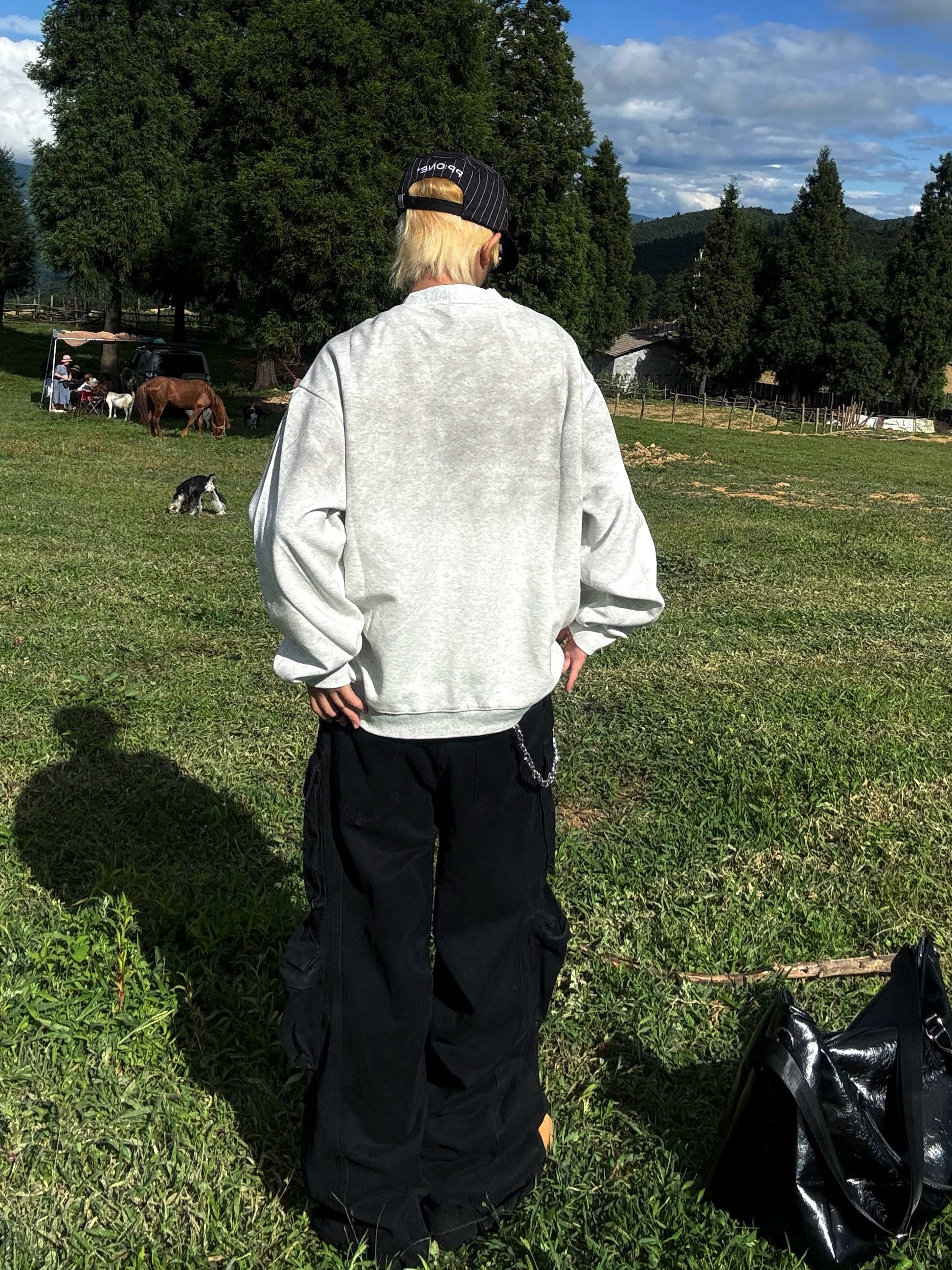 Cloudfield Rough-Cut Logo Sweatshirt