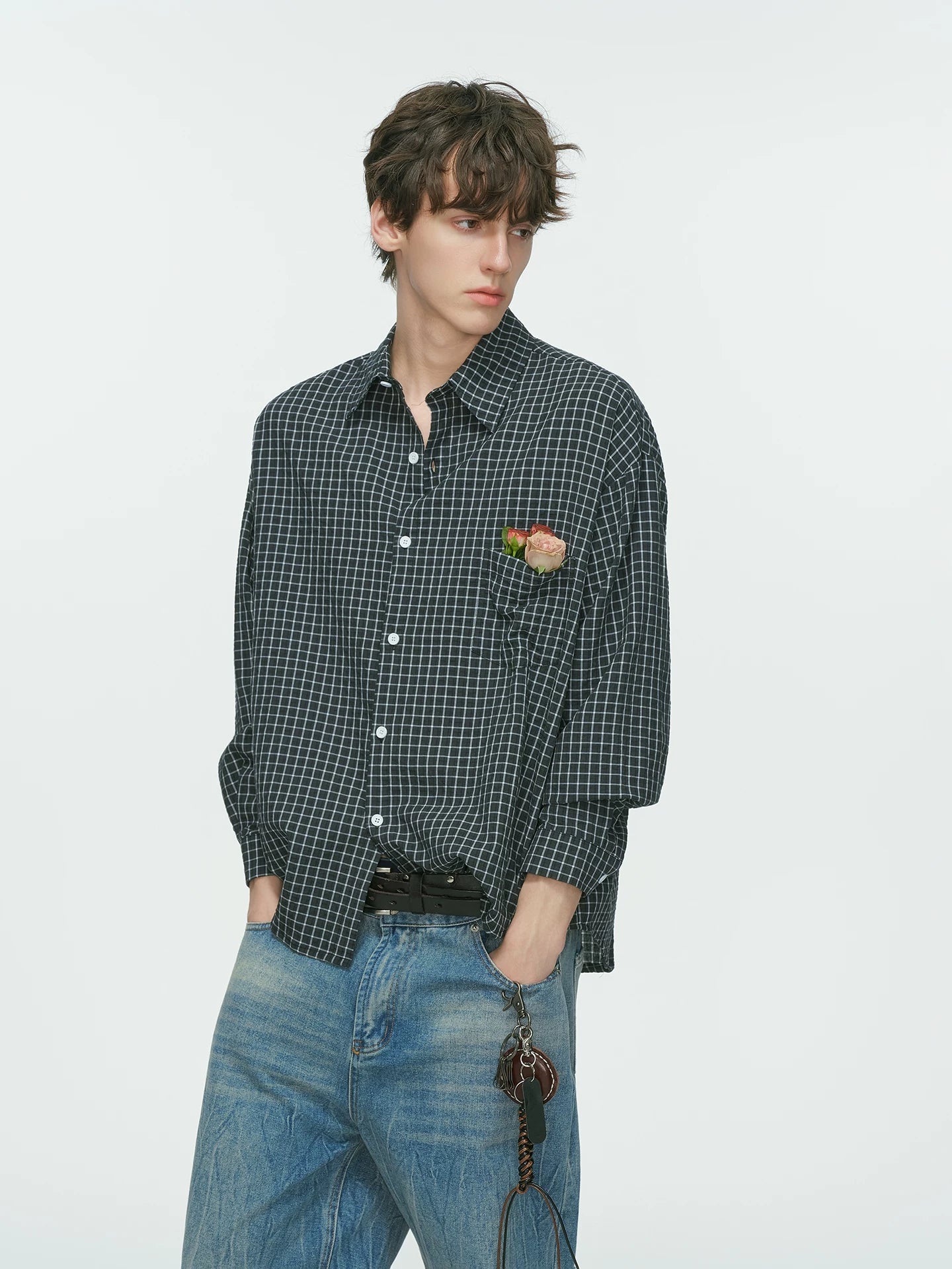 Metro Grid Relax Fit Shirt