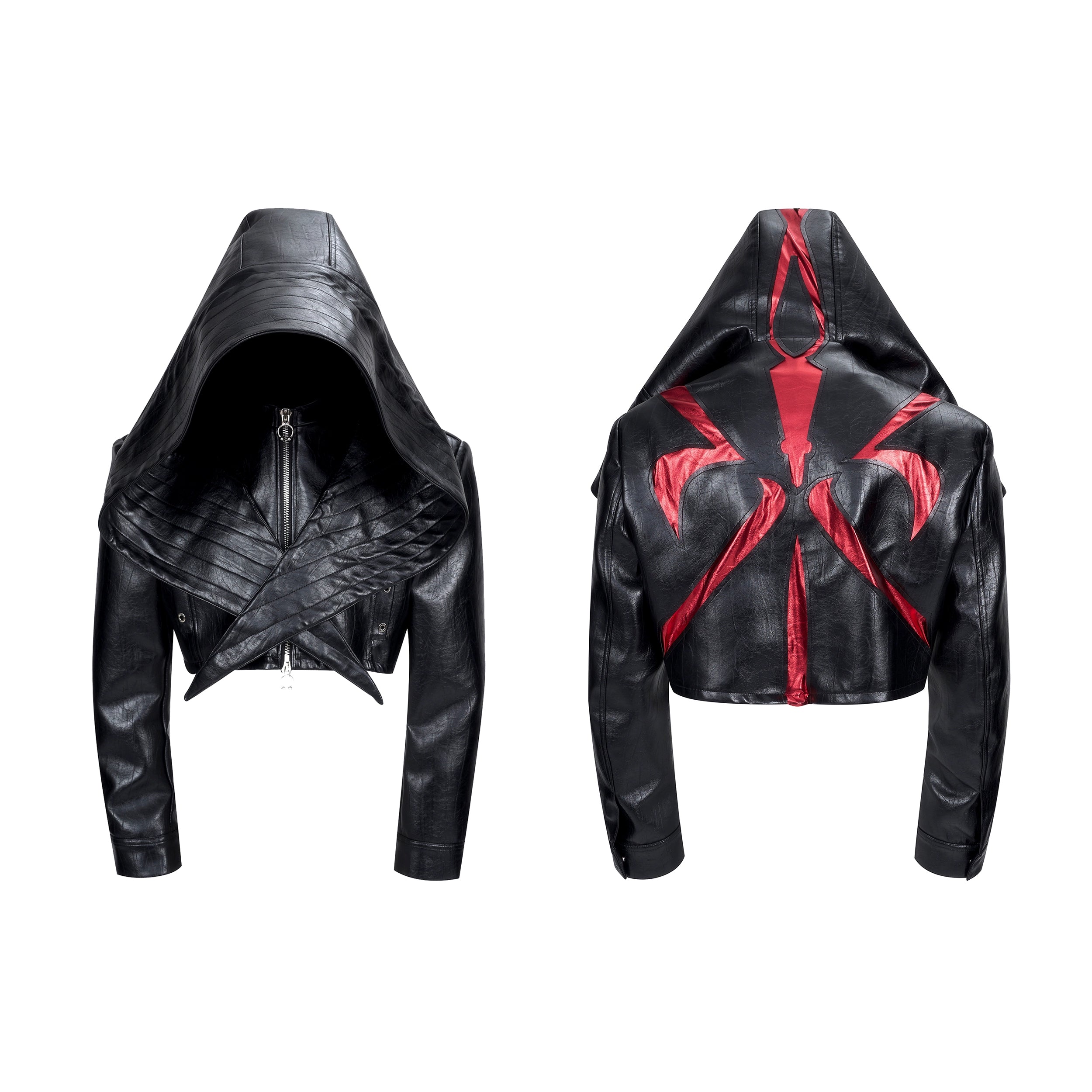 Black Bat Hooded Jacket
