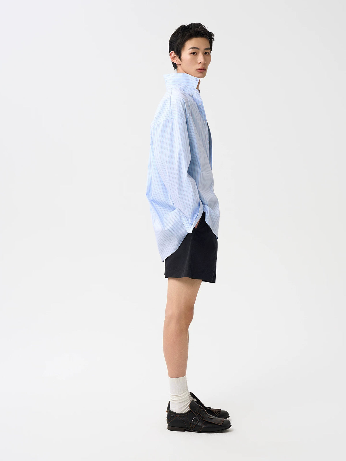 Airstream Pinstripe Oversized Shirt