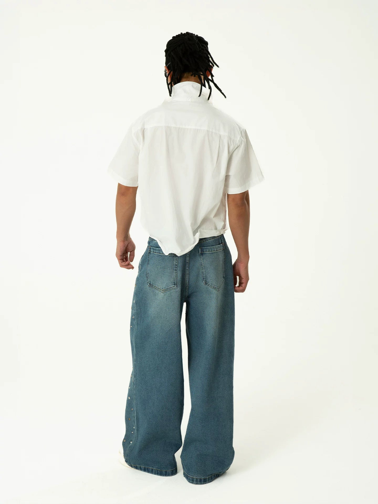 Breeze Boxy Short-Sleeve Poplin Shirt