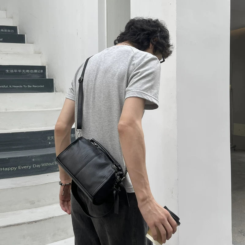 Noir Barrel City Satchel