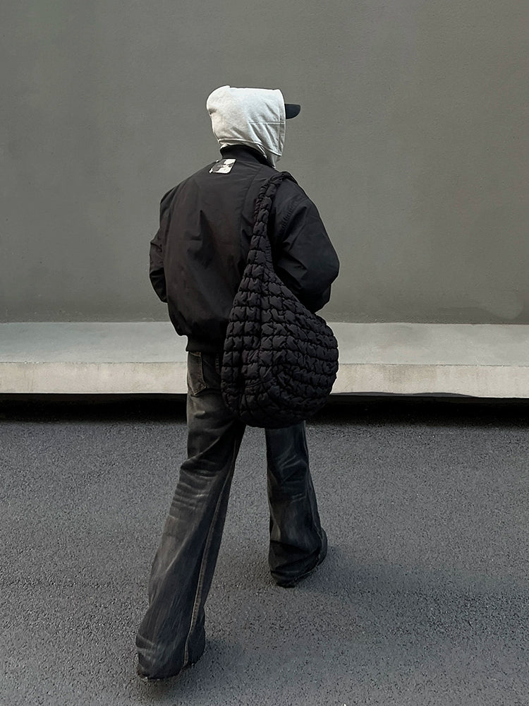 Shadow Relay Utility Bomber Jacket