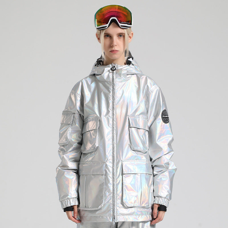 Prismatic Aurora Storm Shell Jacket