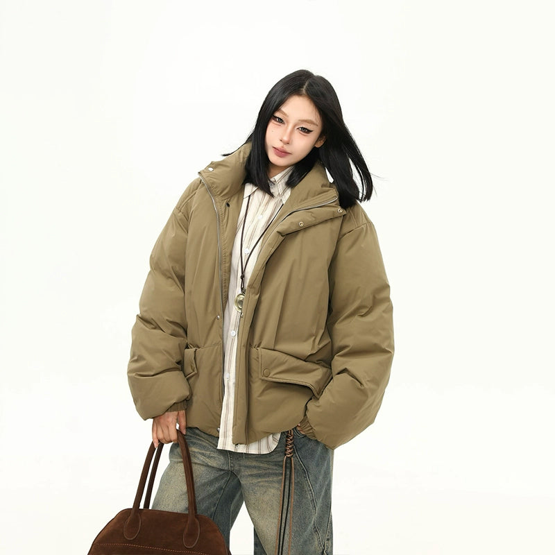 Frost Cloud Cocoon Puffer Jacket