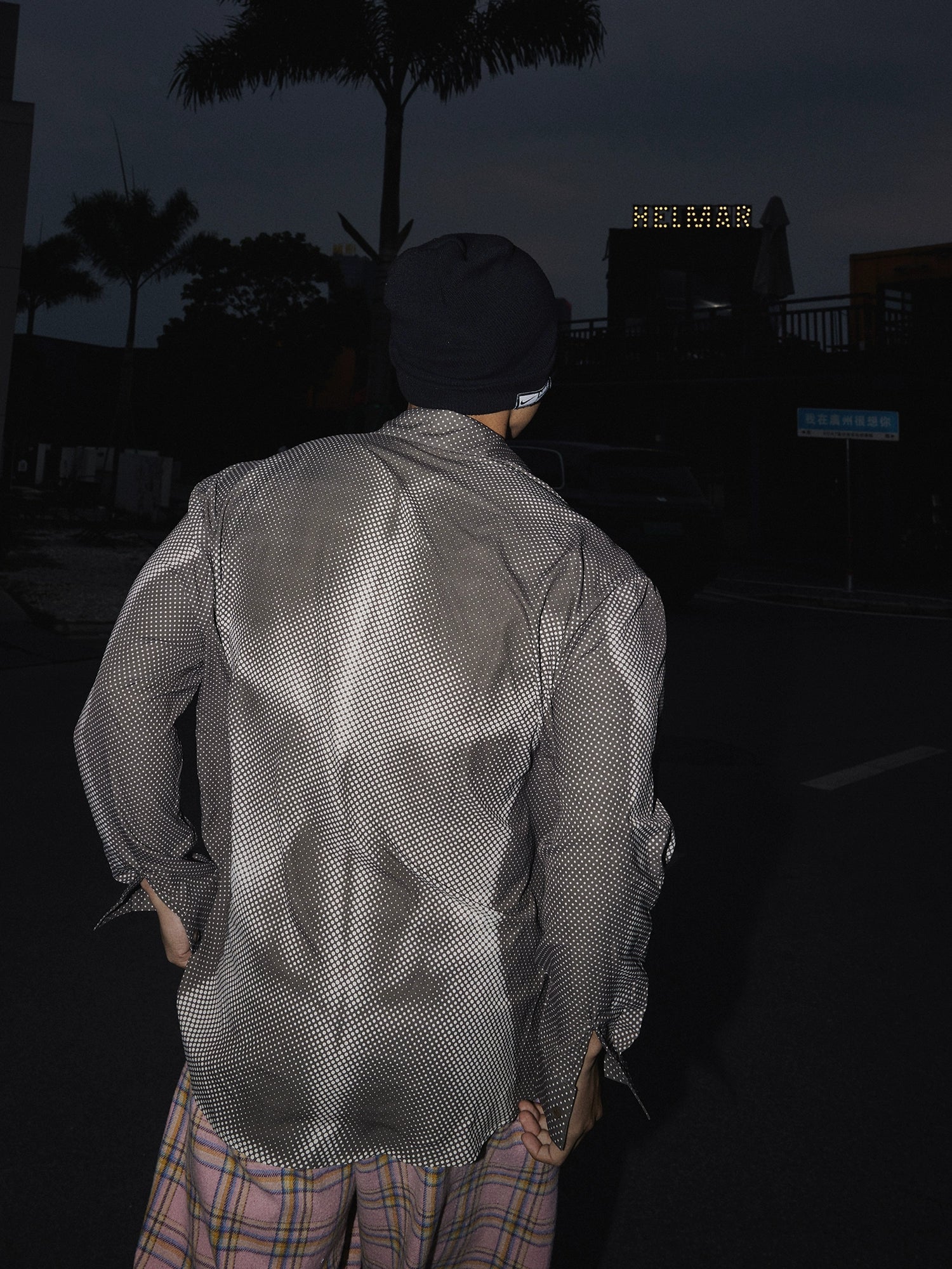 Muscle Optical Illusion Print Shirt
