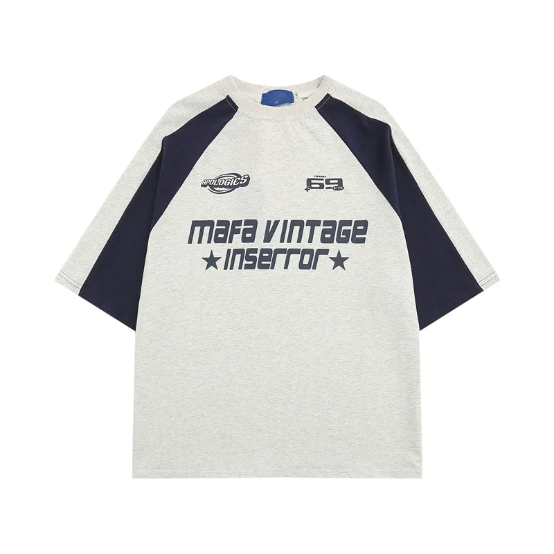 Camiseta de raglán de estilo vintage