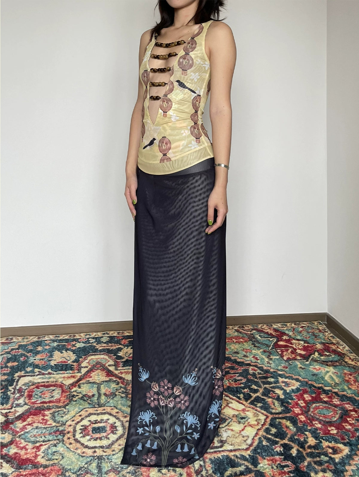 Beaded Dragon Vest